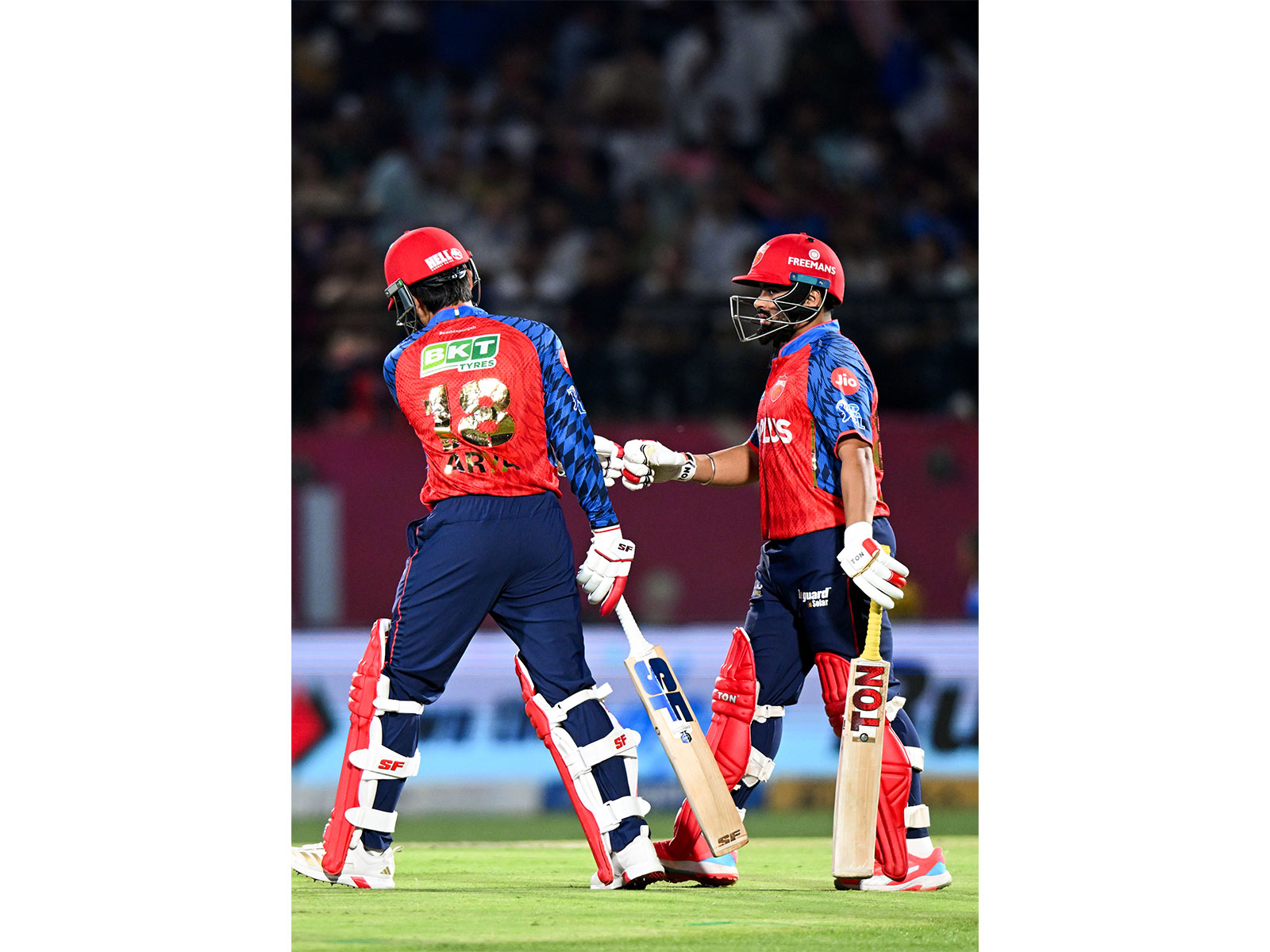Prabhsimran Singh and Priyansh Arya. (Photo/ANI) 