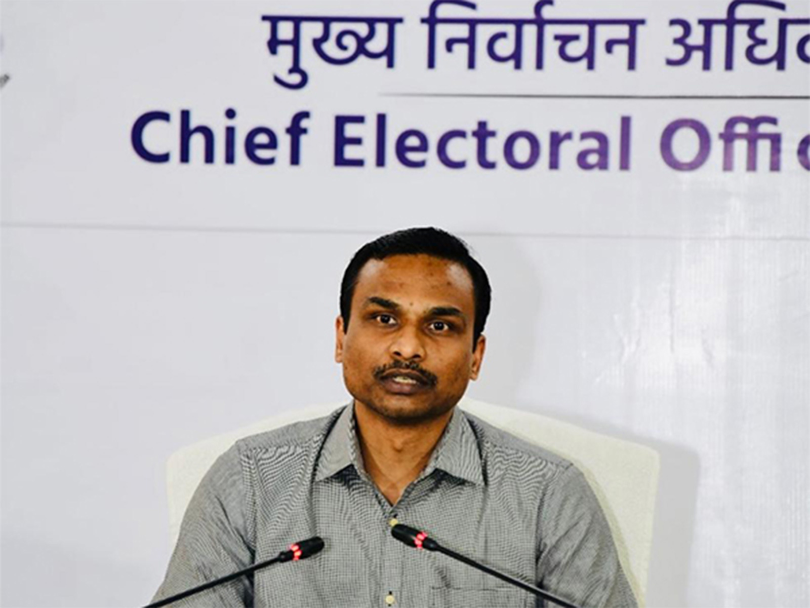 Uttarakhand's Additional Chief Electoral Officer Vijay Kumar Jogdande (Photo/ANI)