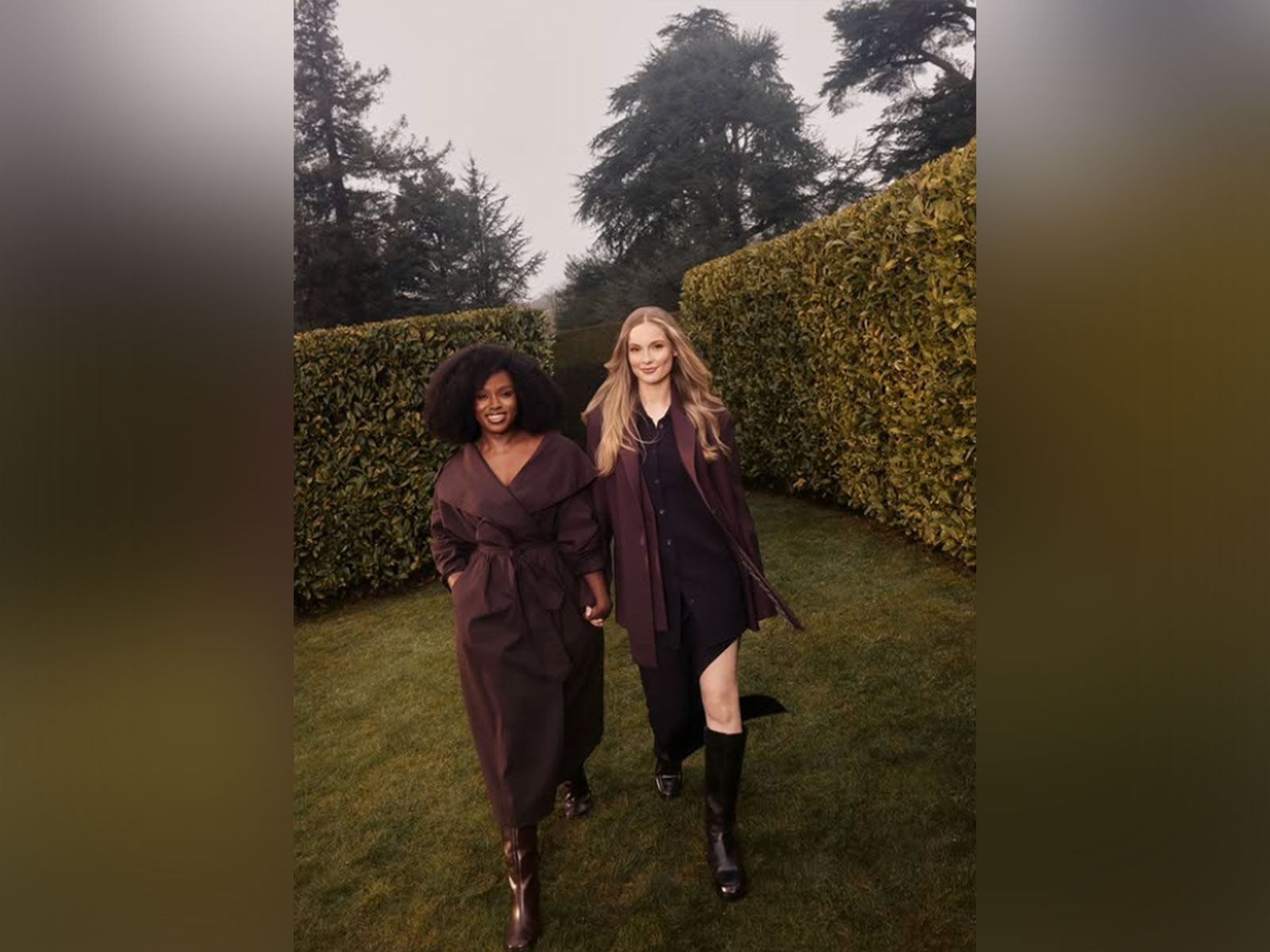 Masali Baduza, Hannah Dodd (Photo/Instagram/@bridgertonnetflix)