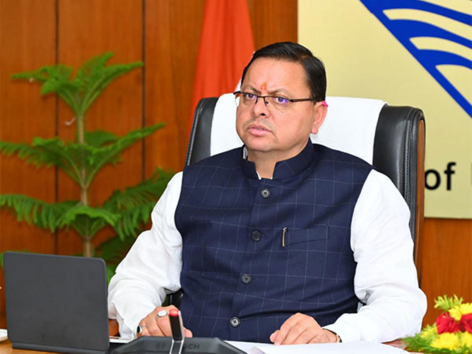 Uttarakhand Chief Minister Pushkar Singh Dhami (Photo/ANI)