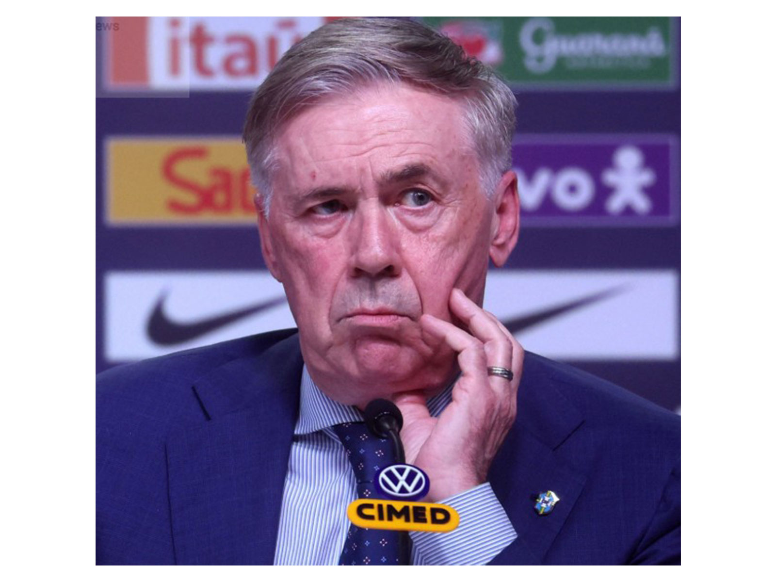 Carlo Ancelotti. (Photo: Reuters)