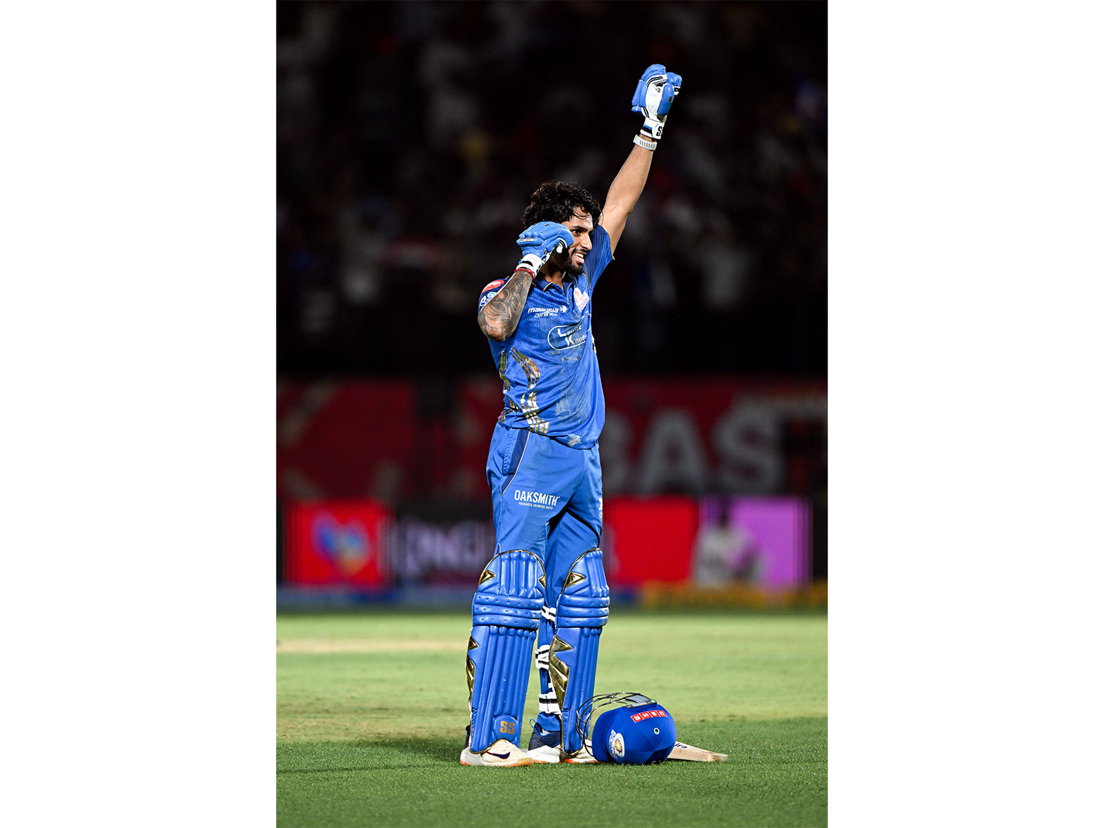 Mumbai Indians' Tilak Varma. (Photo/ANI)