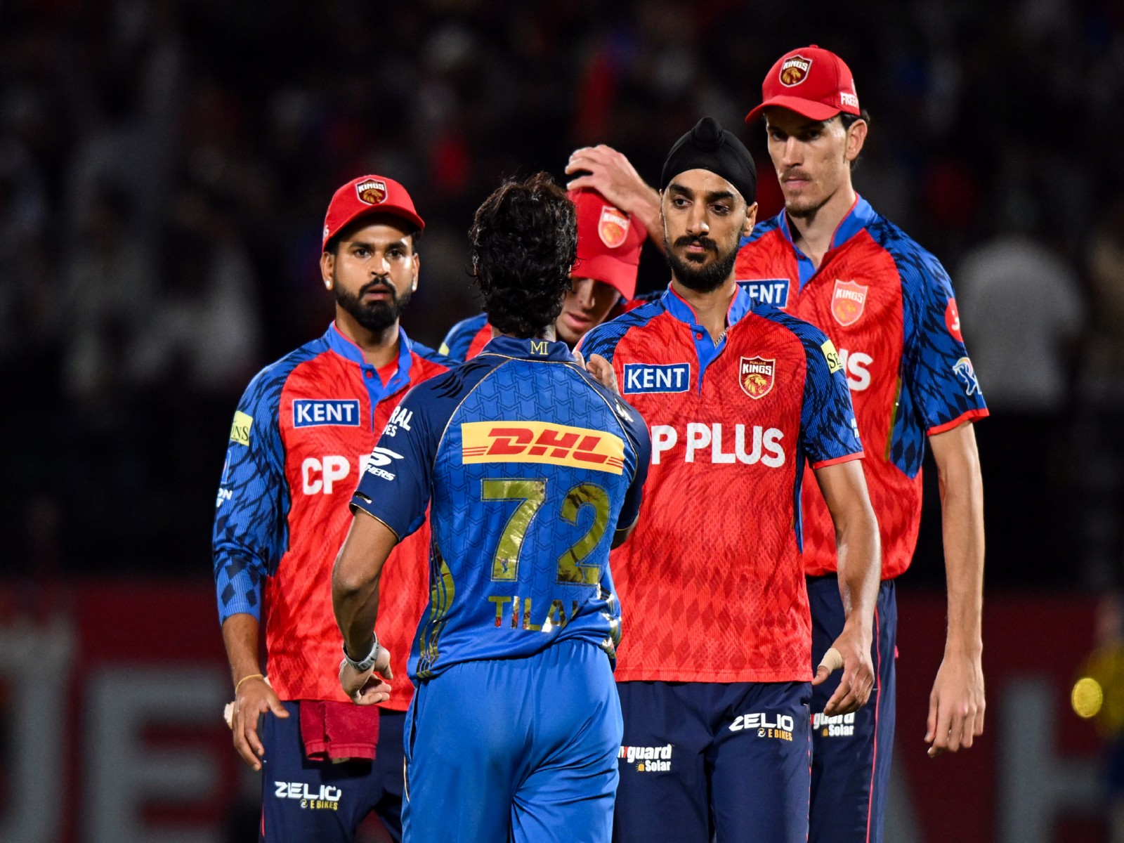 Punjab Kings team. (Photo: ANI)