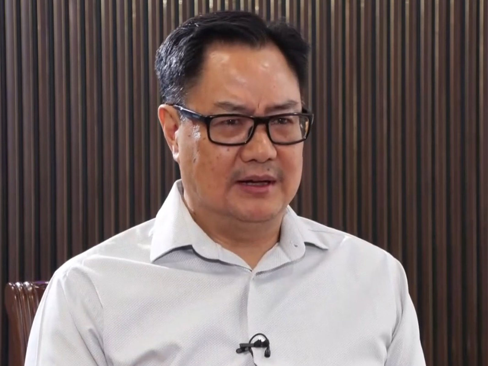 Union Parliamentary Affairs Minister Kiren Rijiju (File photo/ANI)