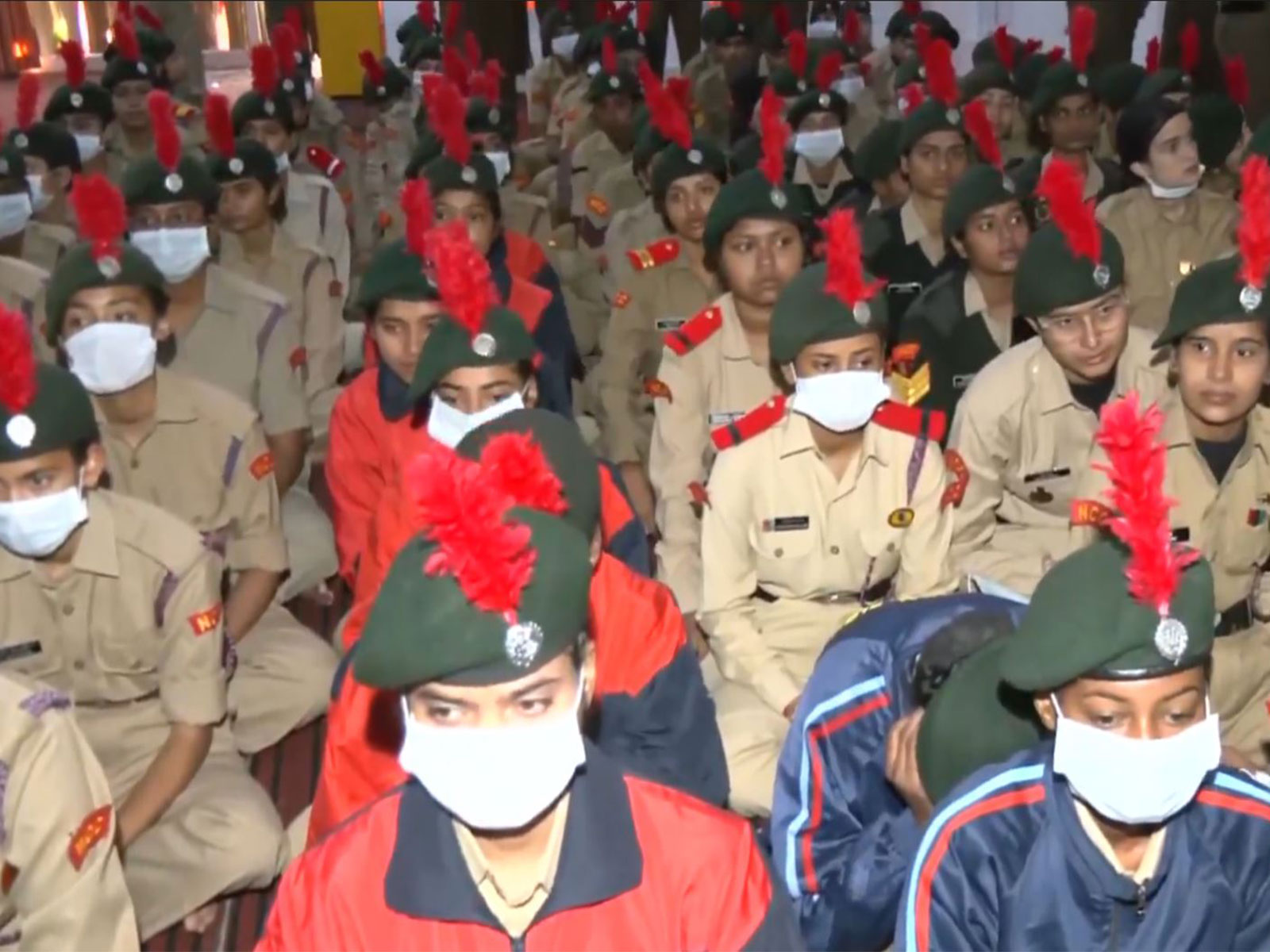 Special NCC National Integration Camp (SNIC) kicks off at Badami Bagh Army Cantonment in Srinagar (Photo/ANI)