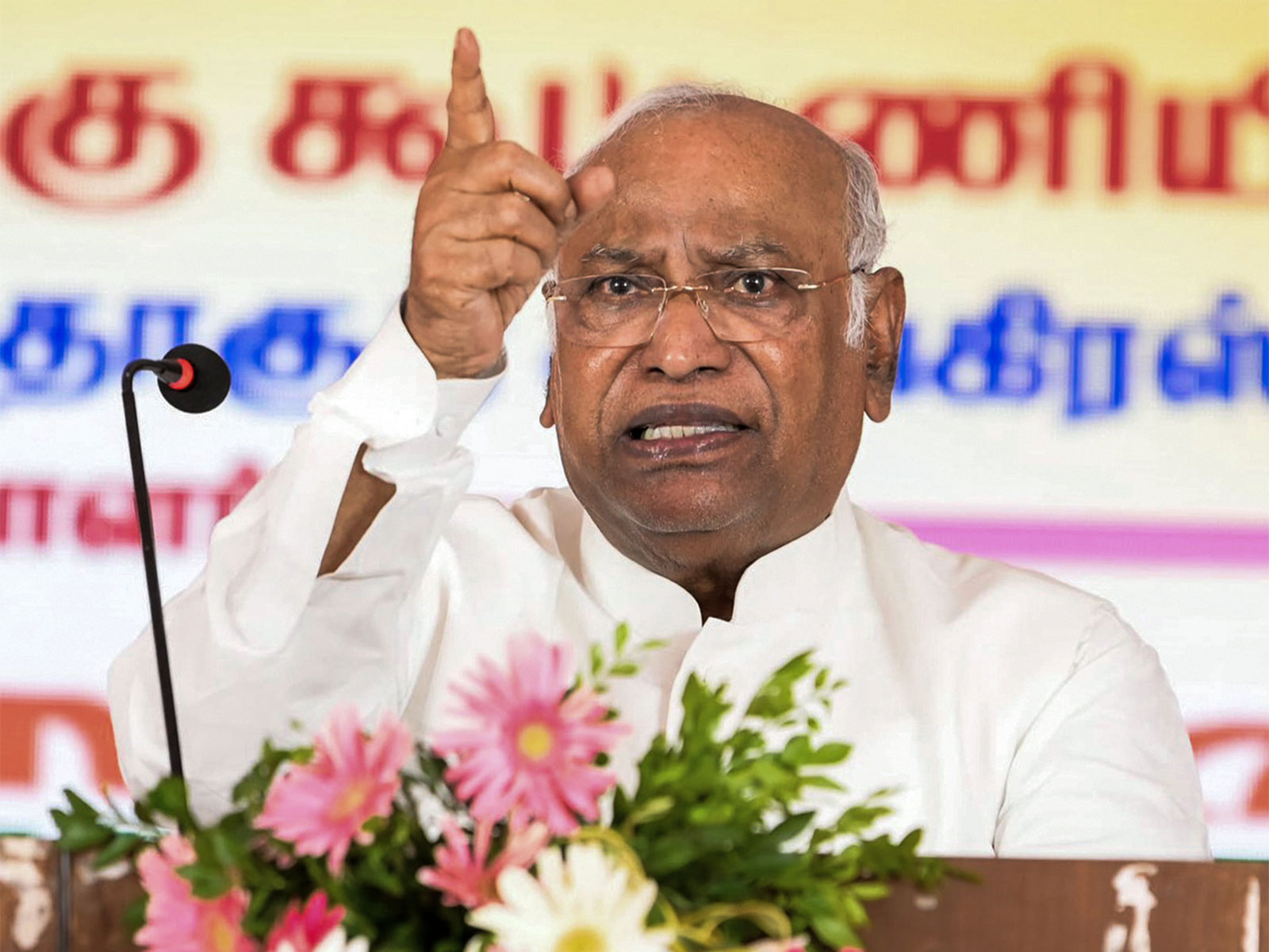 Congress President Mallikarjun Kharge (File photo/ANI)