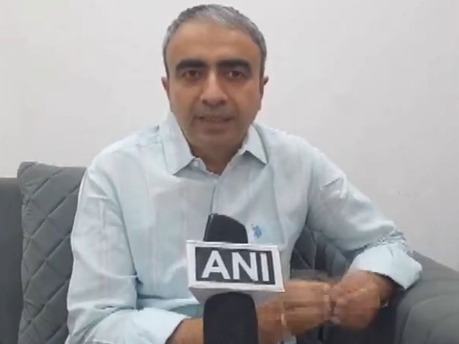 Aam Aadmi Party National Media Incharge Anurag Dhanda (Photo/ANI)