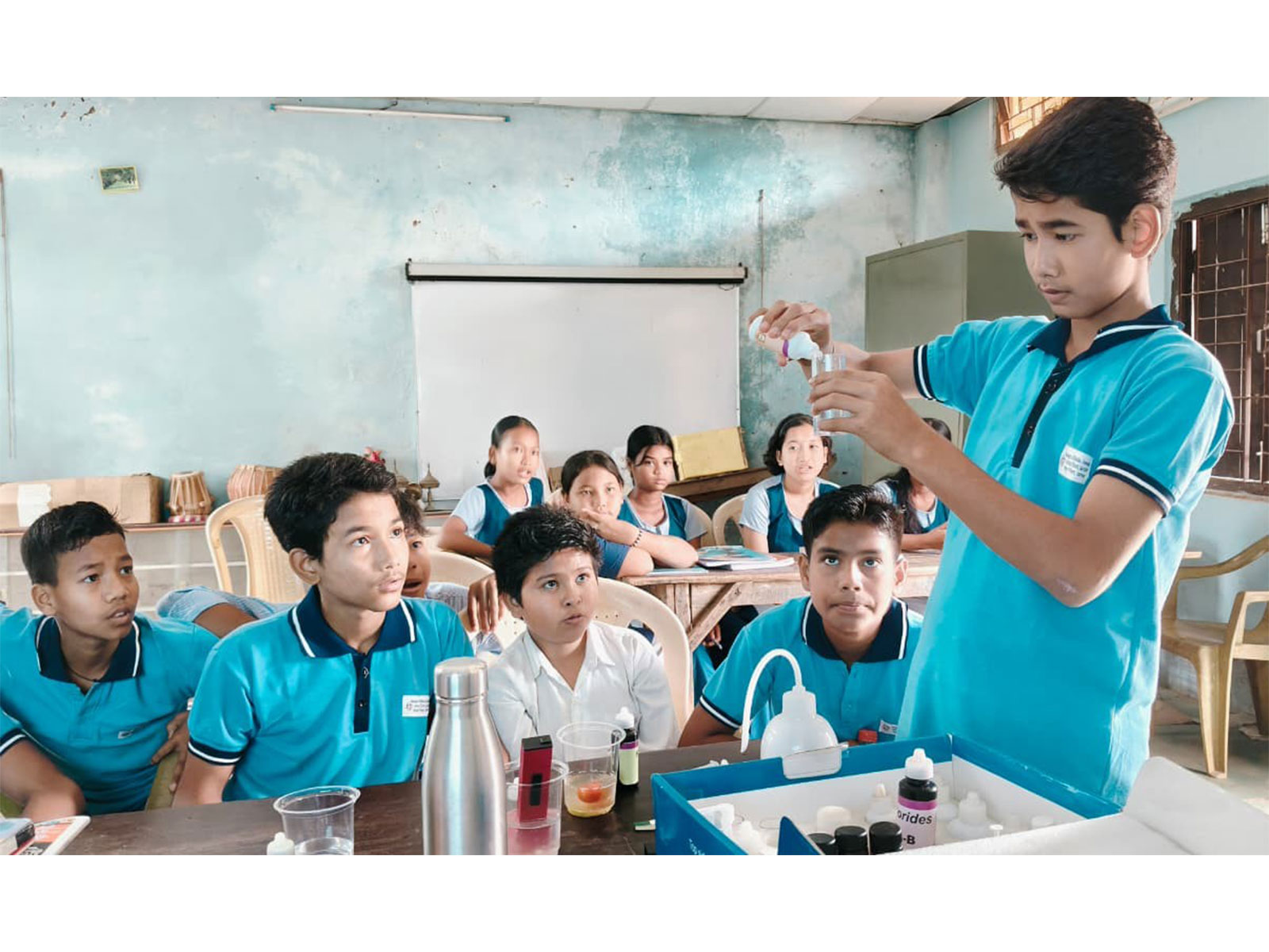 School in Guwahati participated in water quality testing (File Photo/ANI)