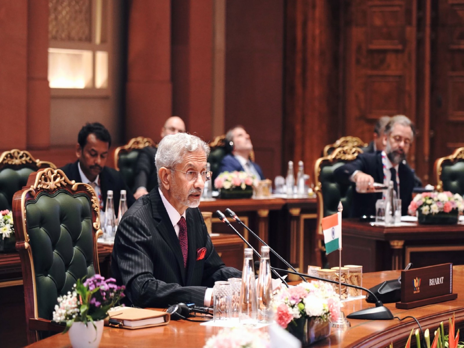  External Affairs Minister S Jaishankar chairing the BRICS Foreign Ministers' Meeting session on "Reforms of Global Governance and Multilateral System"(Photo/X/@DrSJaishankar)