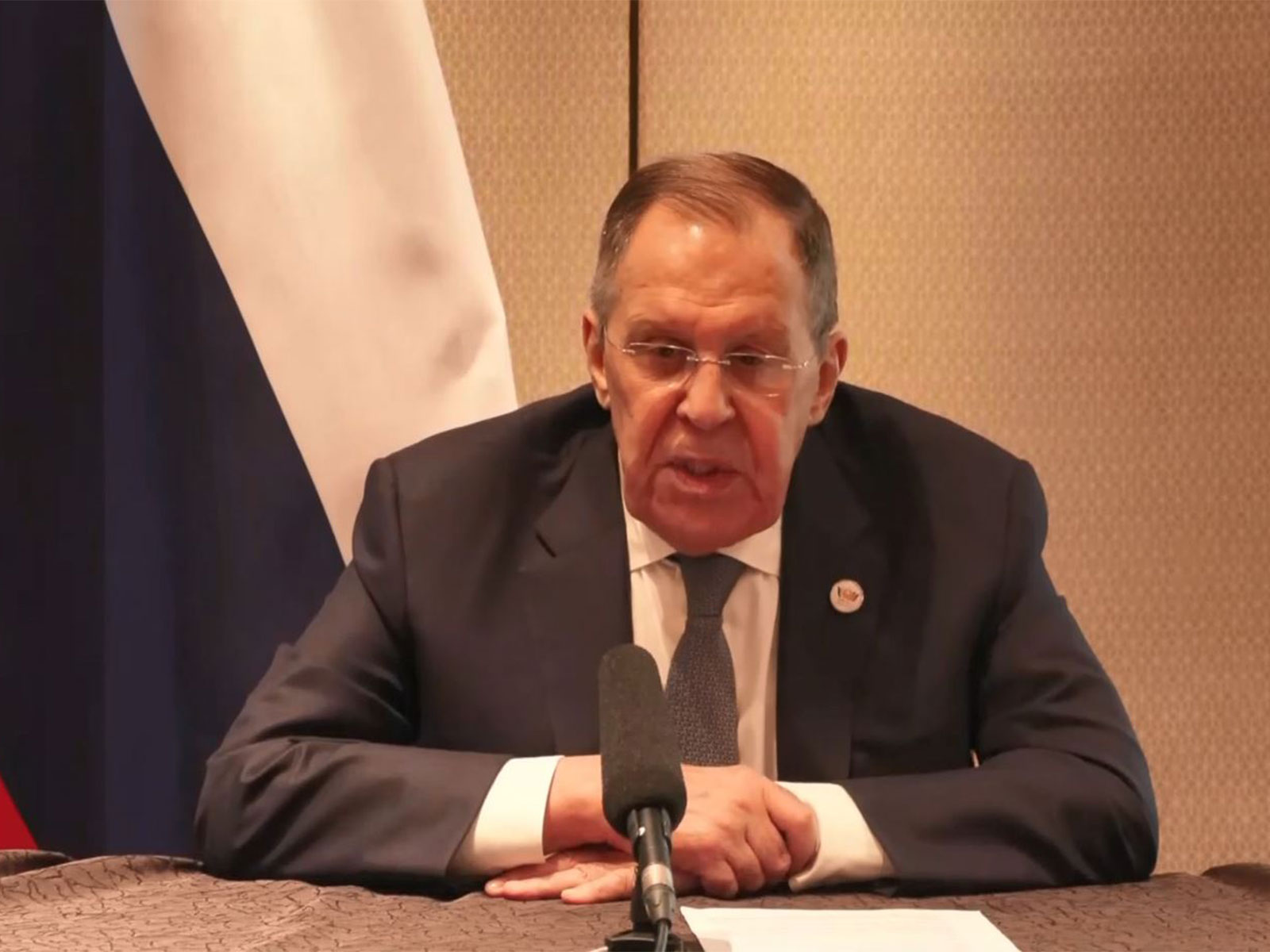 Russian Foreign Minister Sergey Lavrov (Photo/ANI)