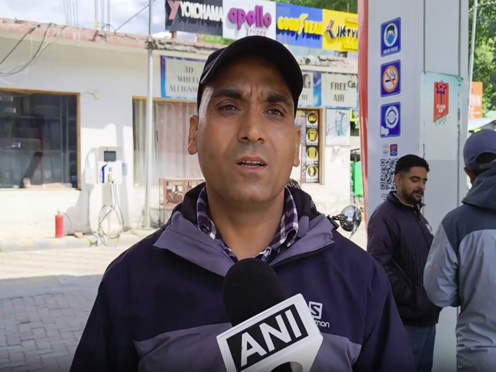 Shimla resident concerned over fuel price hike (Photo/ANI) 