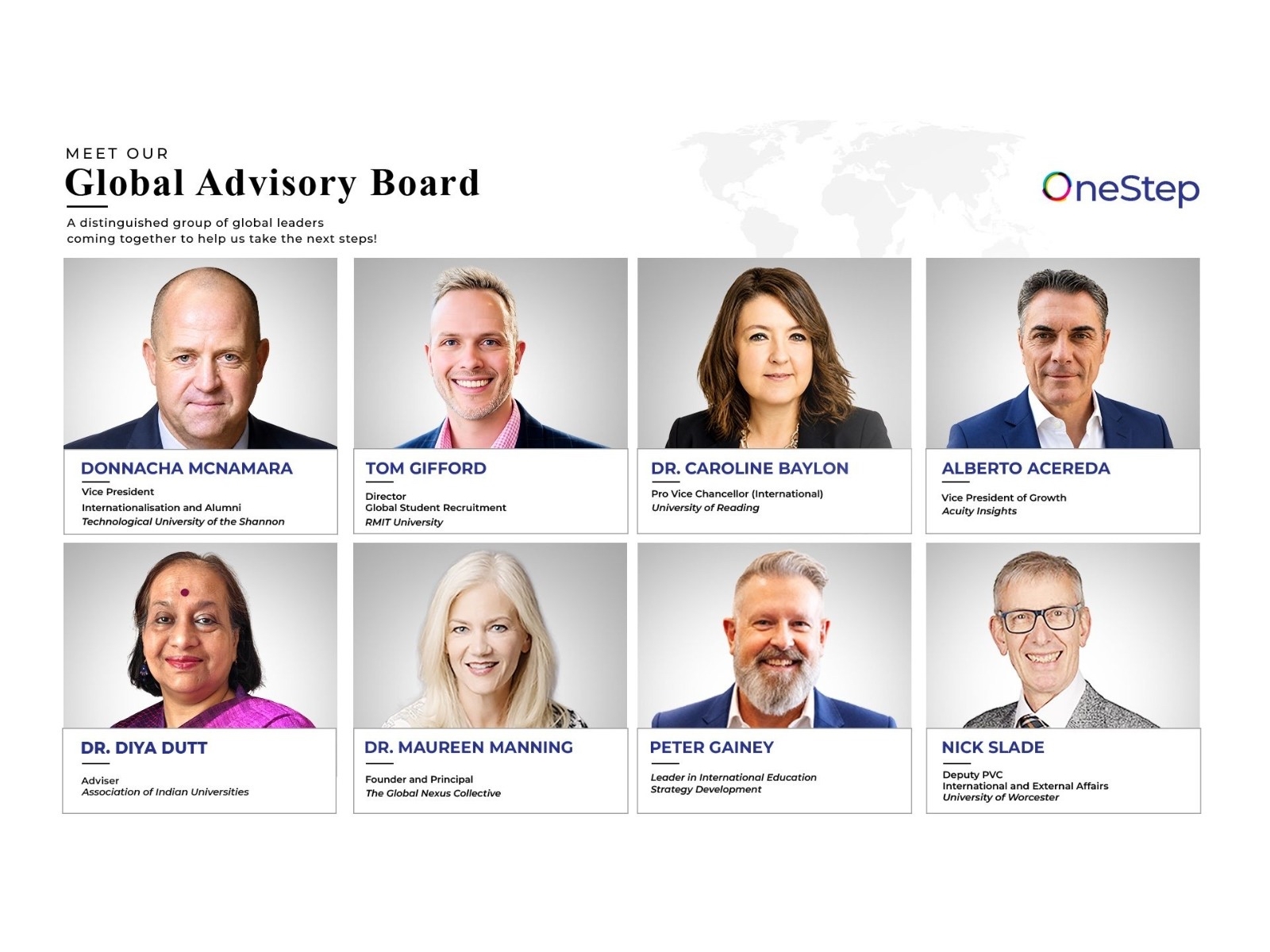 OneStep Global Announces Advisory Board to Strengthen Strategic Direction in International Education