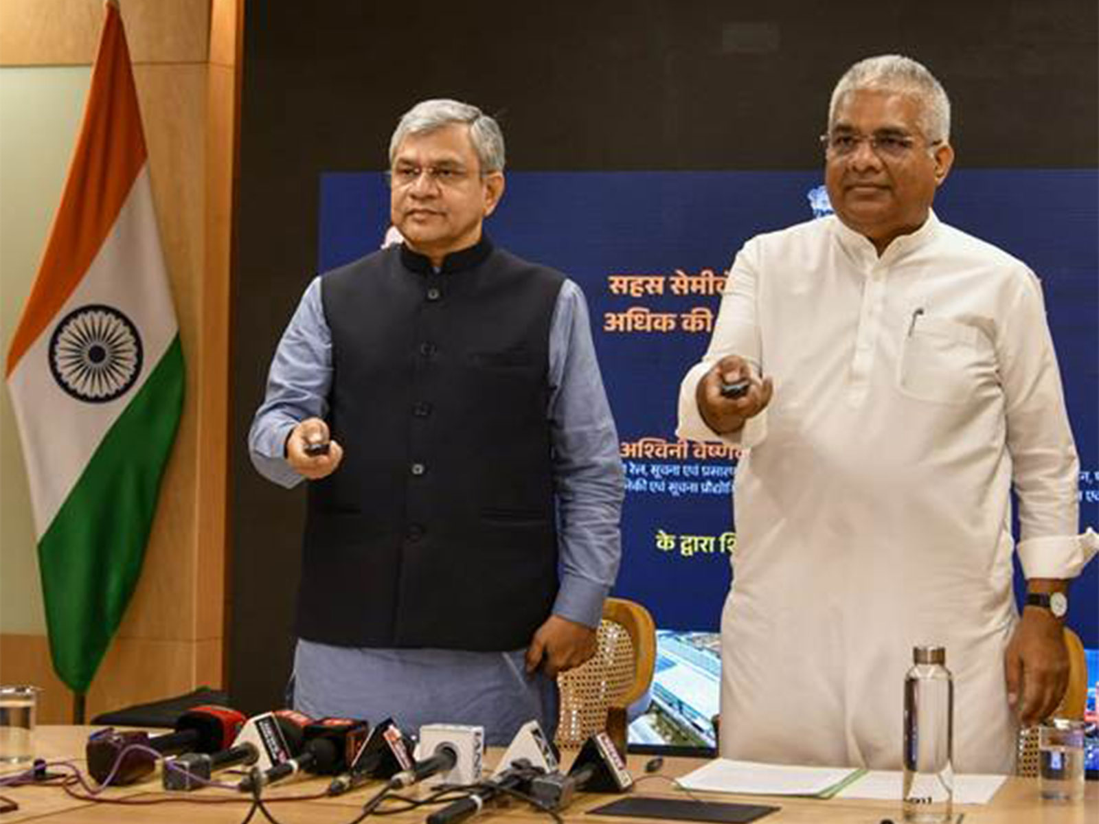 Semiconductor facility virtually inaugurated by Union Minister for Electronics & Information Technology Ashwini Vaishnaw in Rajasthan (Photo/PIB)