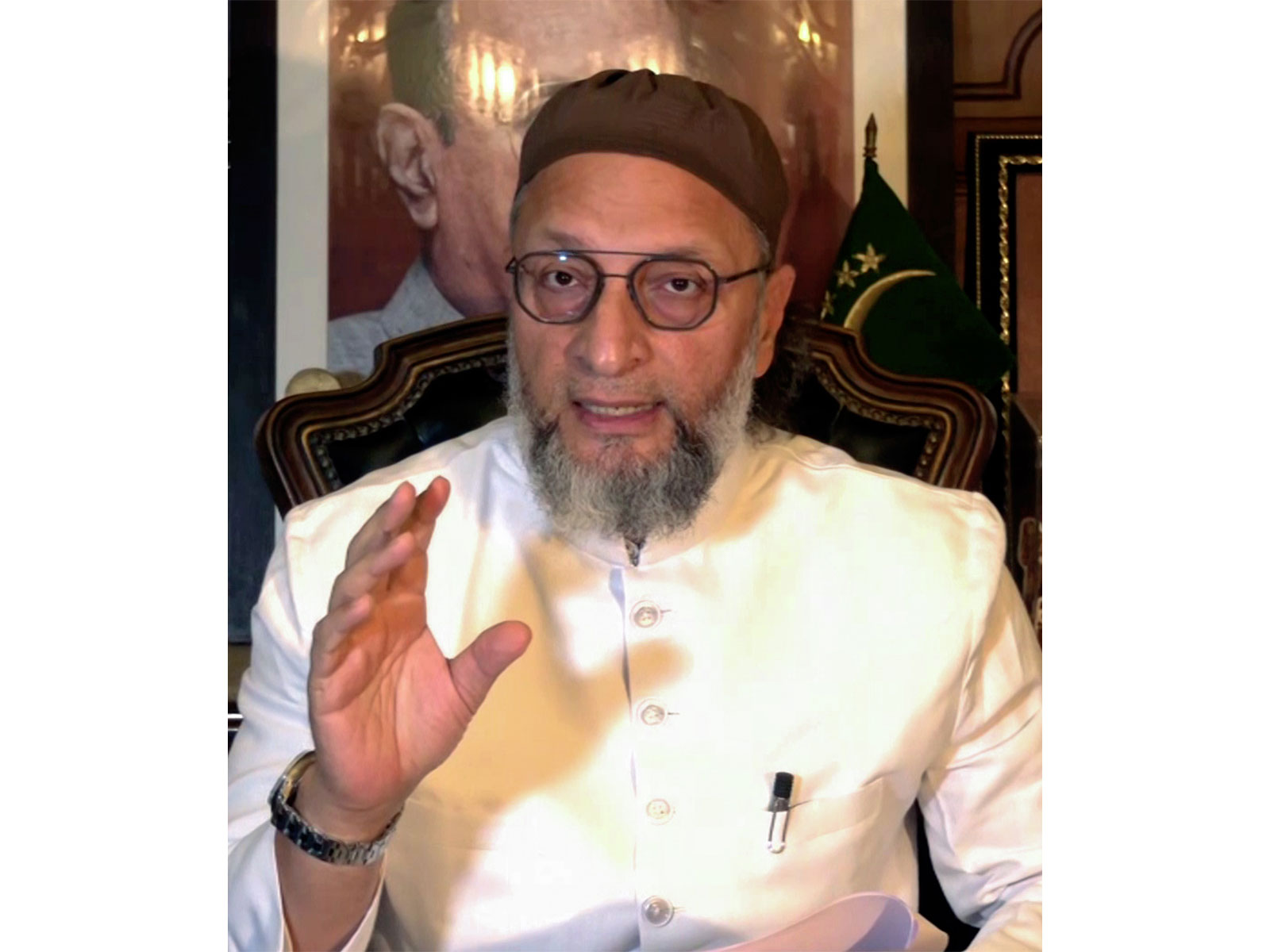 AIMIM President & MP Asaduddin Owaisi (File Photo/ANI)