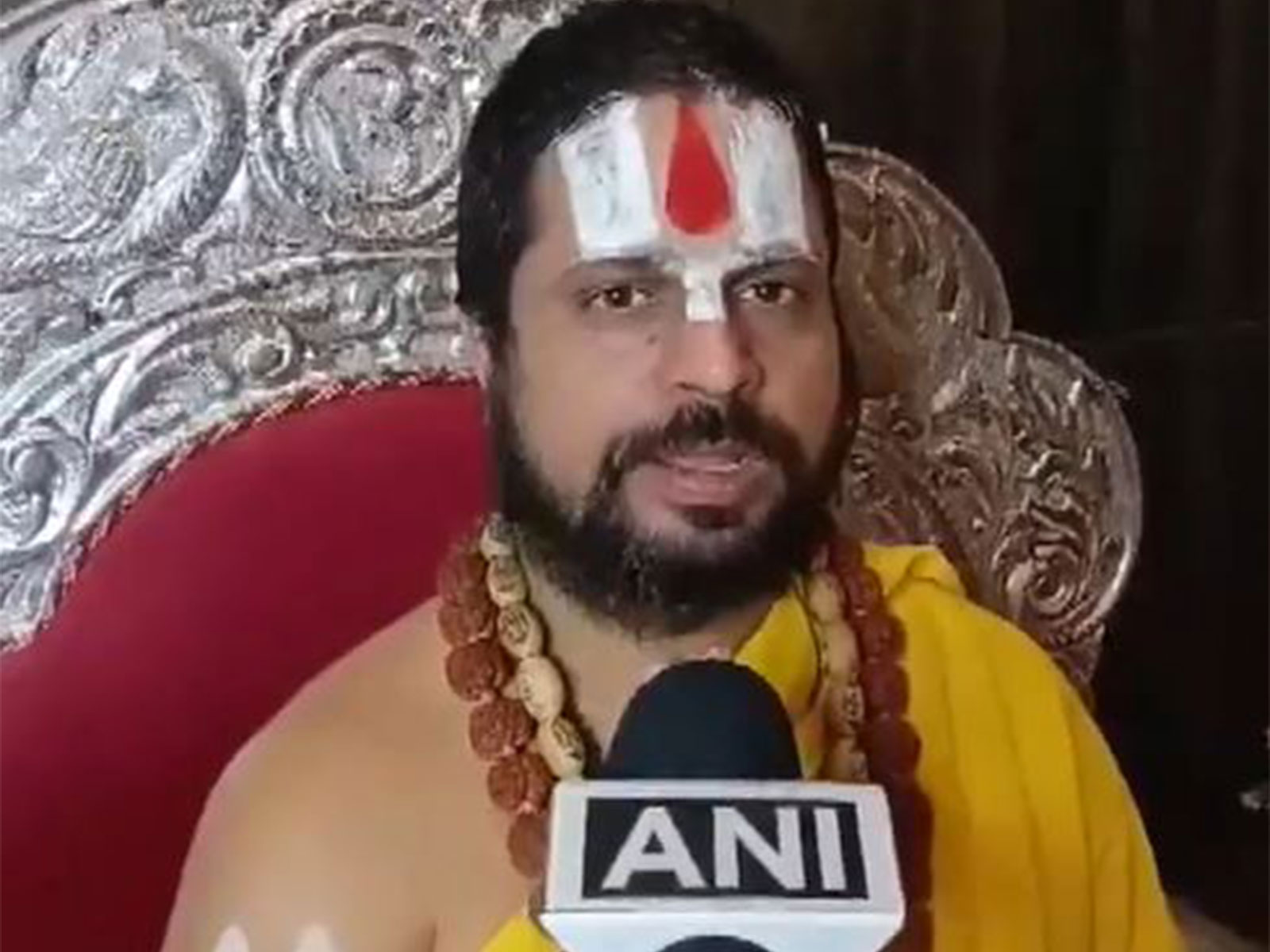 Jagadguru Swami Shri Satishacharya Ji Maharaj (Photo/ANI)