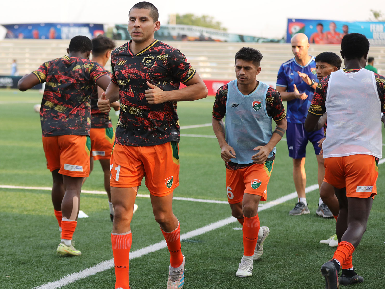Sreenidi Deccan players training (Photo: AIFF Media)