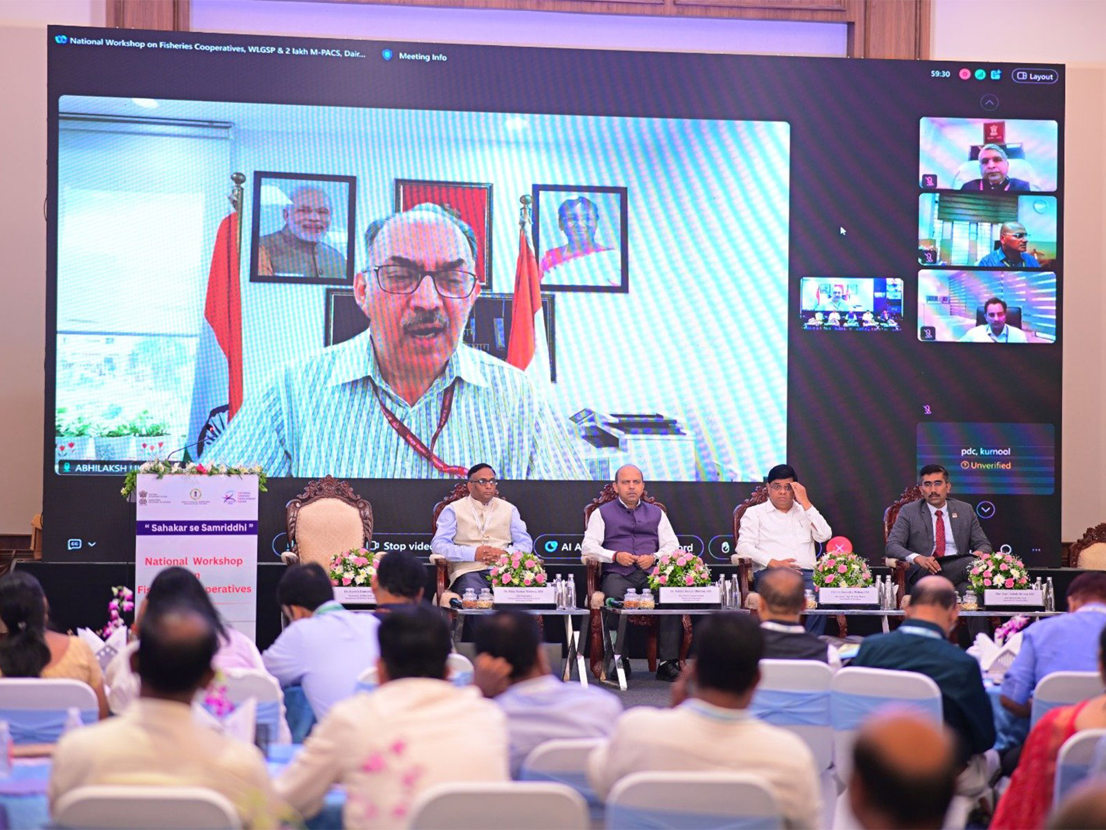 National Workshop on Fisheries Cooperatives (Photo/X/@nfdb_india)