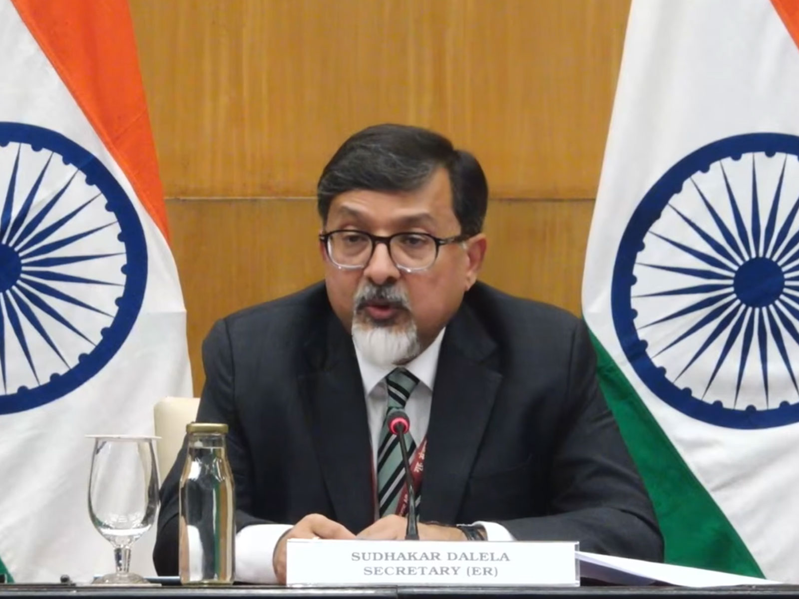 Sudhakar Dalela, Secretary (Economic Relations) in the Ministry of External Affairs (Photo: YouTube@Ministry of External Affairs, India)