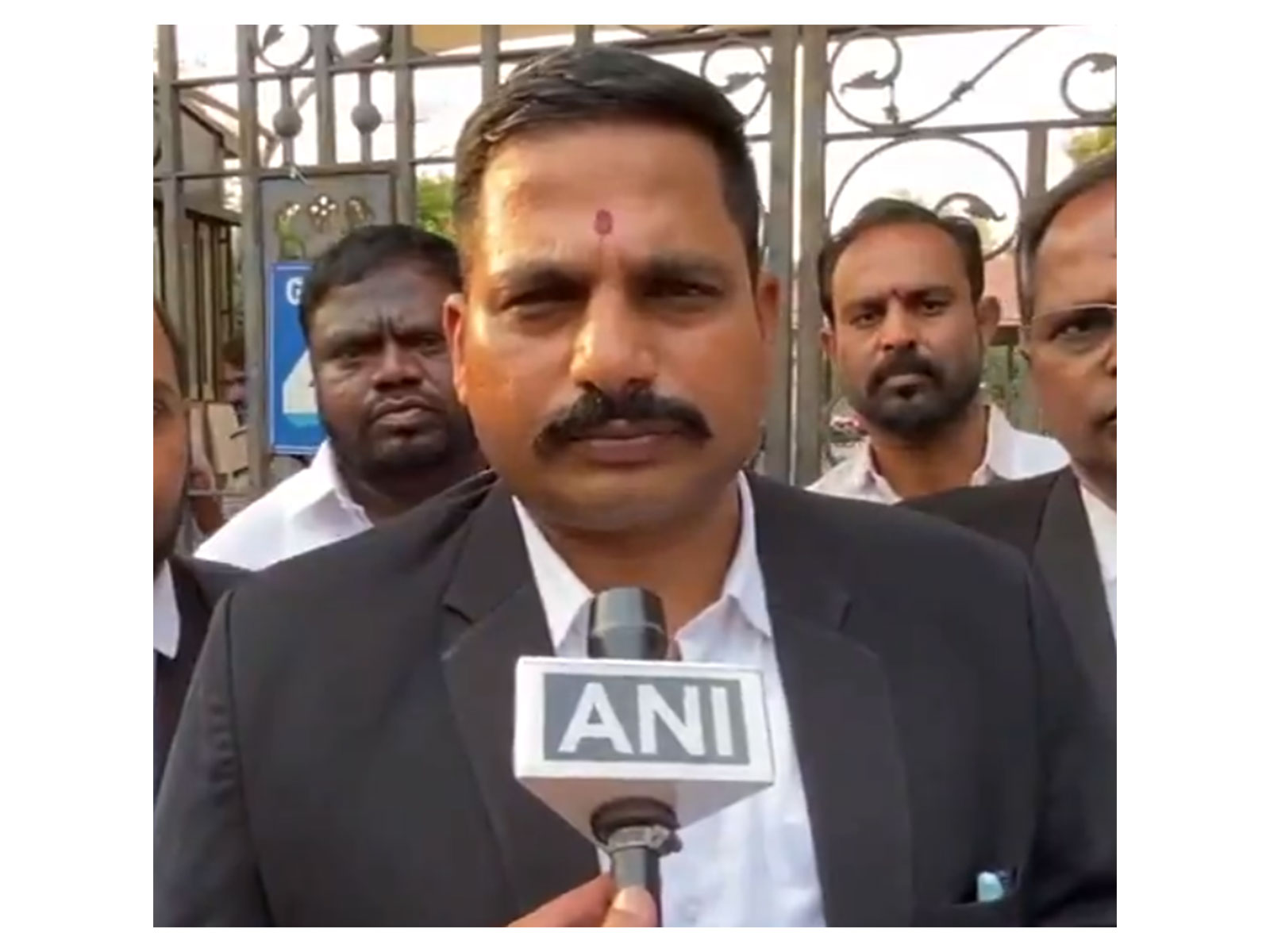 Advocate Karunasagar, the counsel for Union Minister Bandi Sanjay Kumar (Photo/ANI)