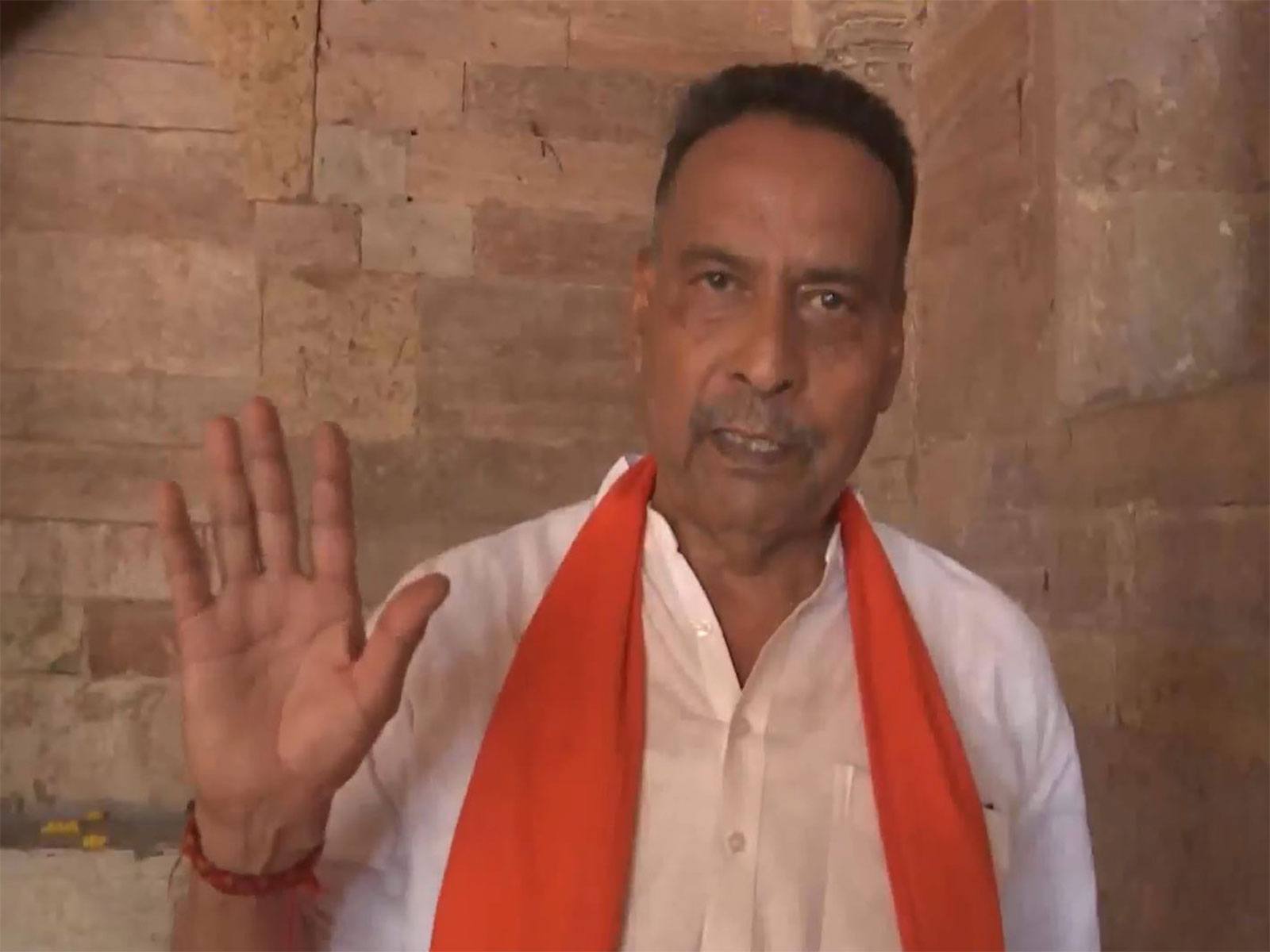 Bhoj Utsav Samiti member Ashok Kumar Jain (Photo/ANI)