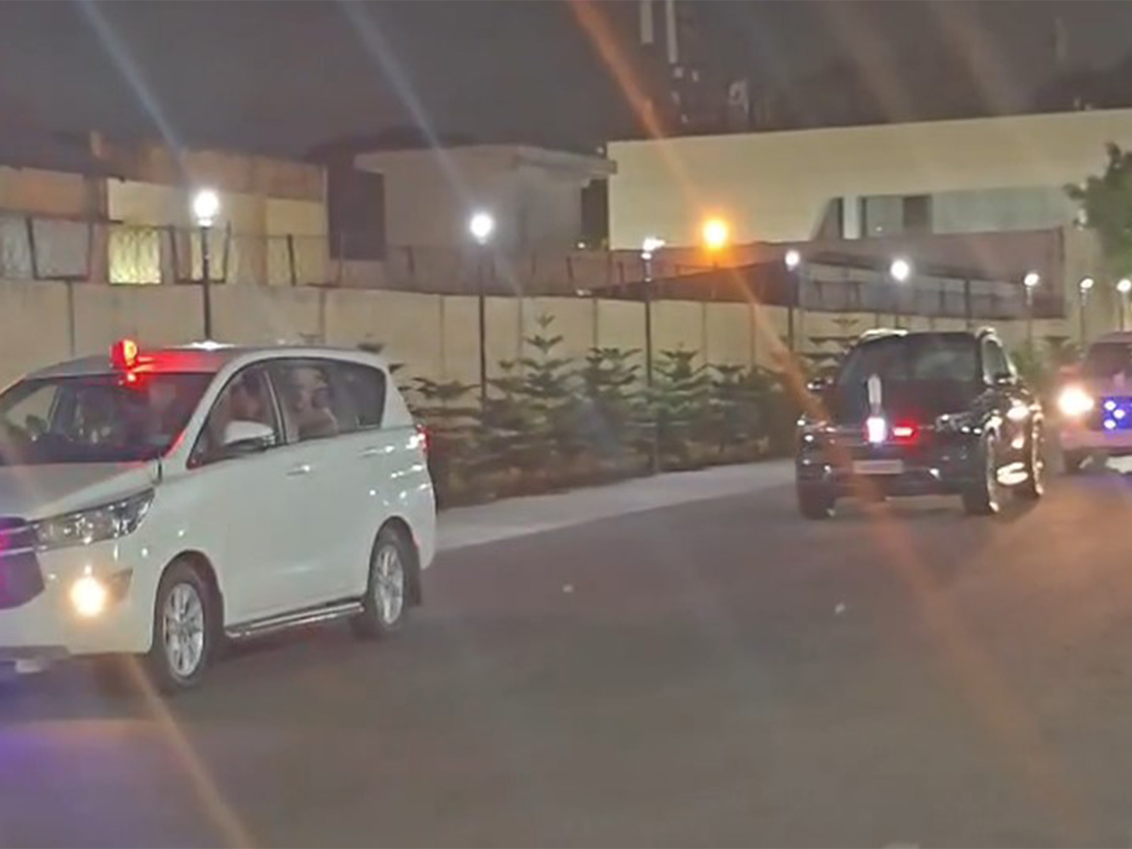 Number of security vehicles in Tamil Nadu Governor Rajendra Vishwanath Arlekar's convoy reduced to four (Photo/ANI)