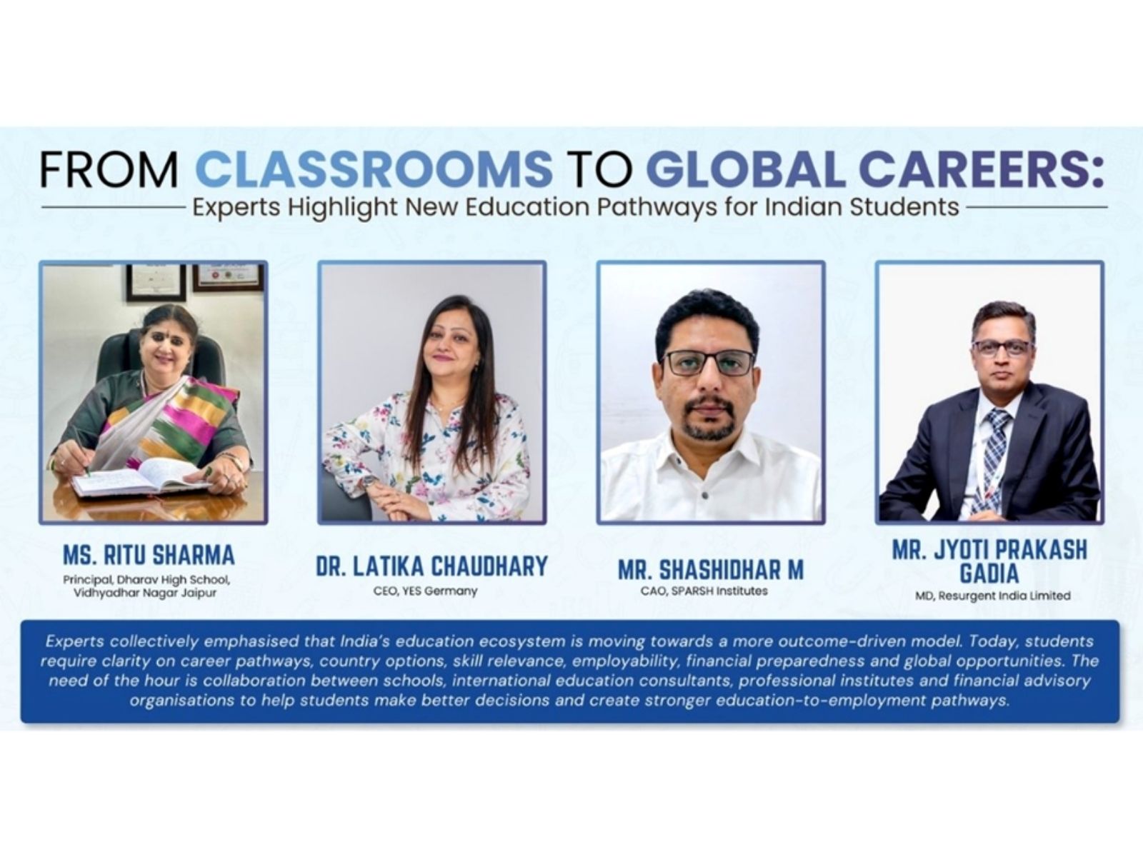 From Classrooms to Global Careers: Experts Highlight New Education Pathways for Indian Students