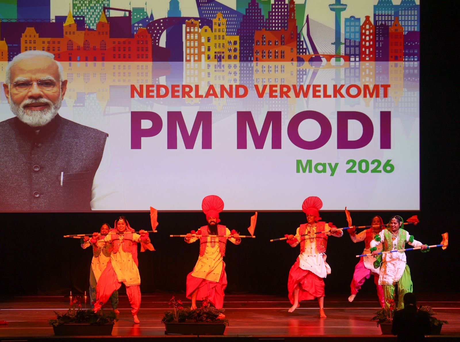 Indian diaspora in Netherlands welcomes PM Modi with excitement (Photo/X@narendramodi)