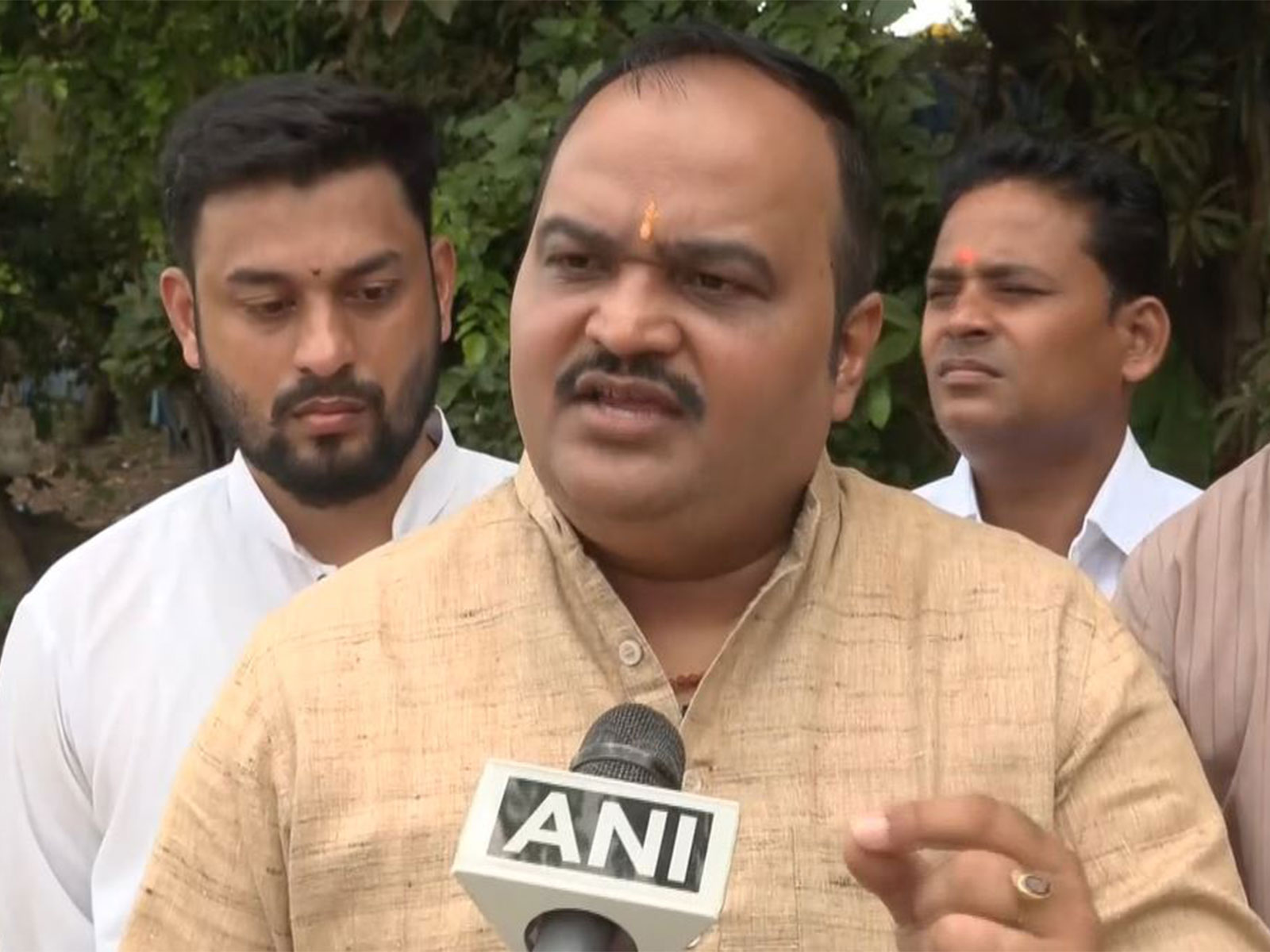 Shiv Sena (UBT) spokesperson Anand Dubey (Photo/ANI)