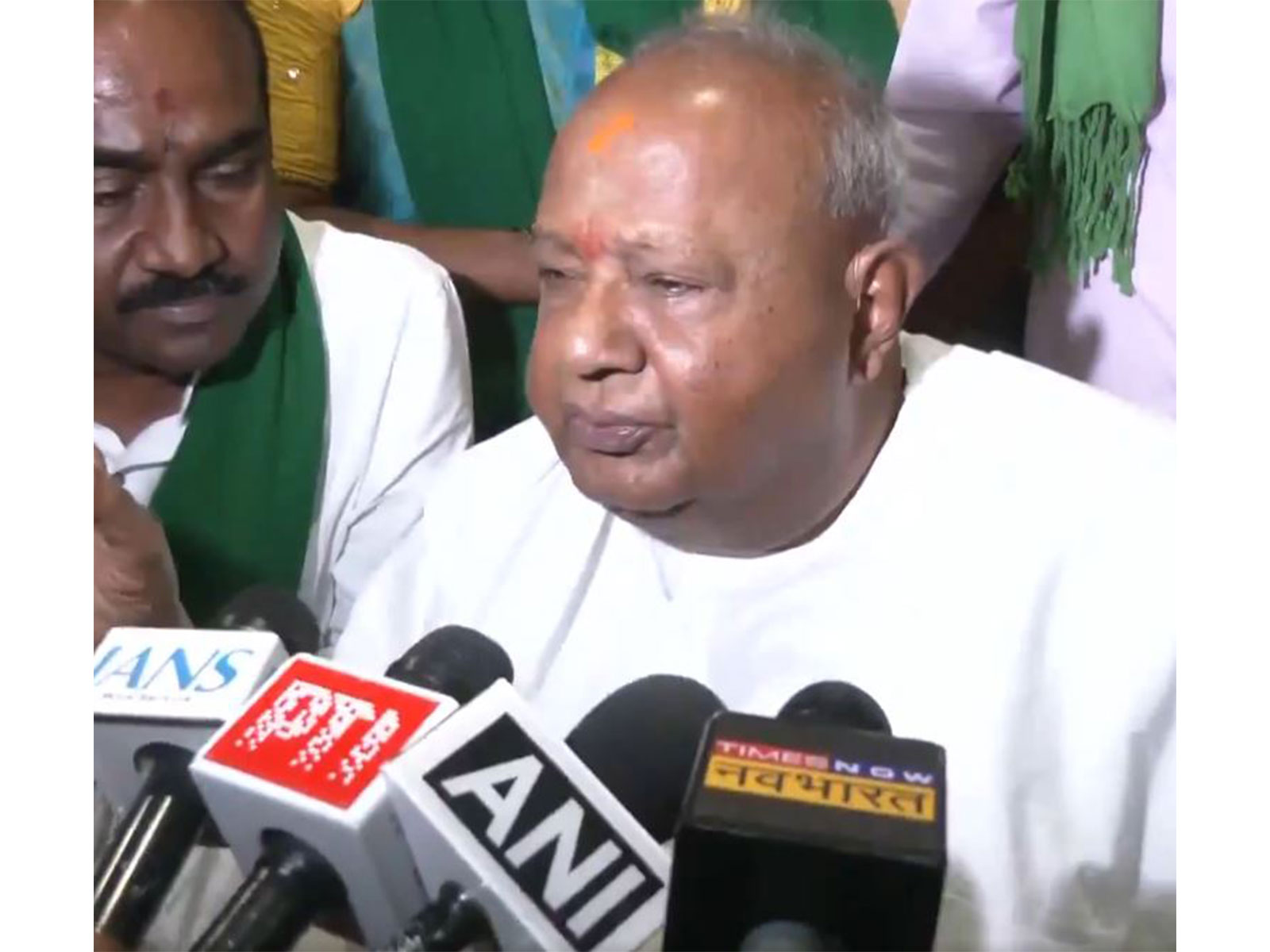 Former PM & JD(S) National President HD Deve Gowda (Photo/ANI)