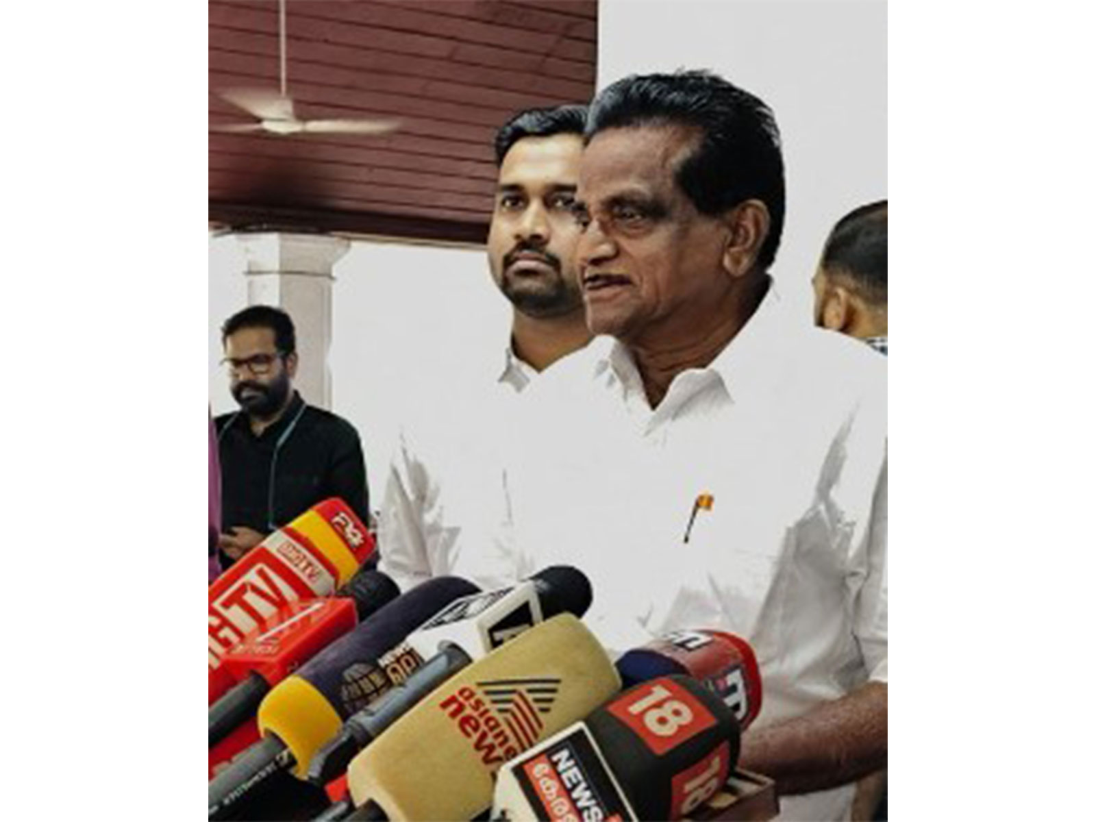 Independent MLA from Taliparamba constituency TK Govindan (Photo/ANI)
