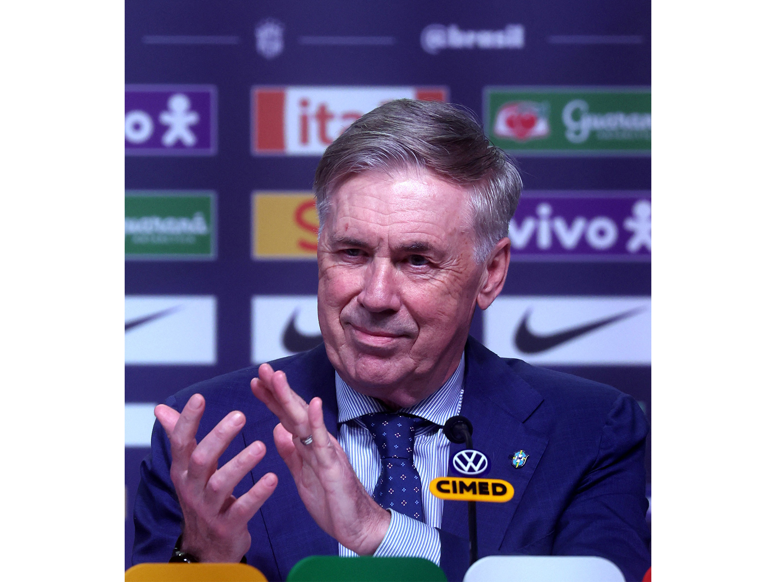 Football Coach Carlo Ancelotti (Photo/Reuters)