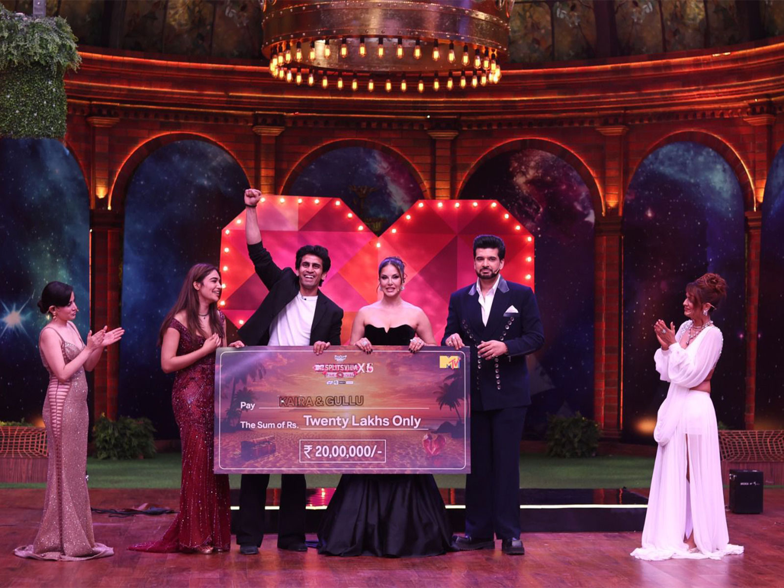 MTV Splitsvilla X6 winners (Image source: MTV)