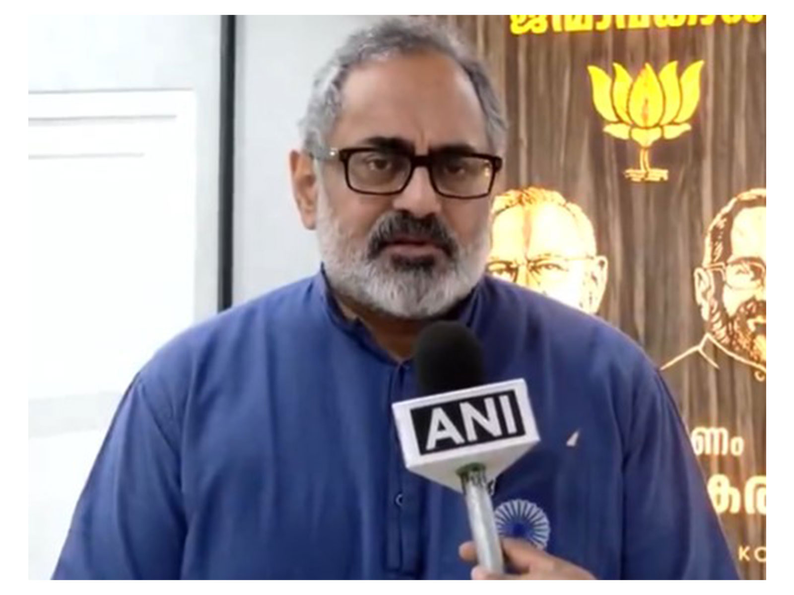 Keralam BJP president Rajeev Chandrashekhar (Photo/ANI)