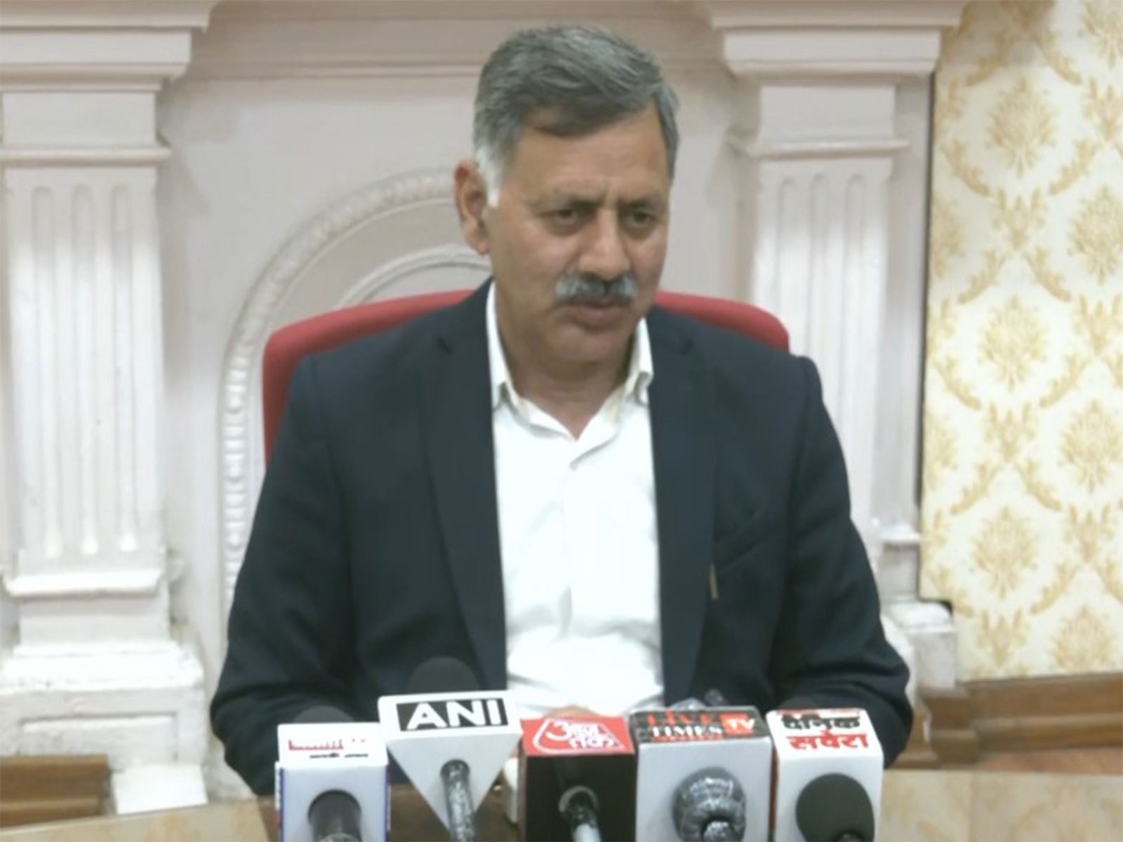 Technical Education and Town and Country Planning Minister of Himachal Pradesh, Rajesh Dharmani (Photo/ANI)
