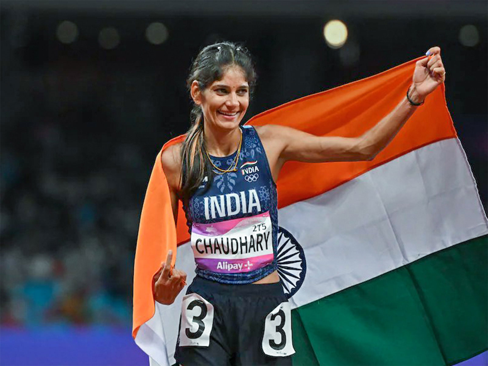 Parul Chaudhary. (Photo: ANI)