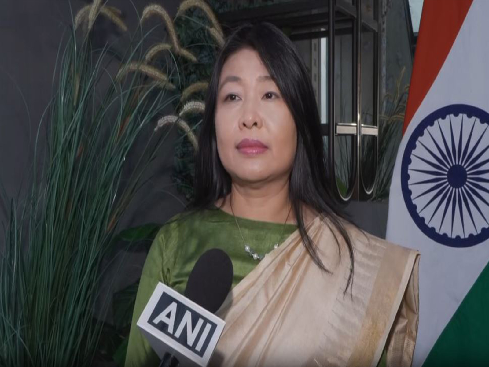 Ambassador of India to Norway, Gloria Gangte (Photo/ANI)