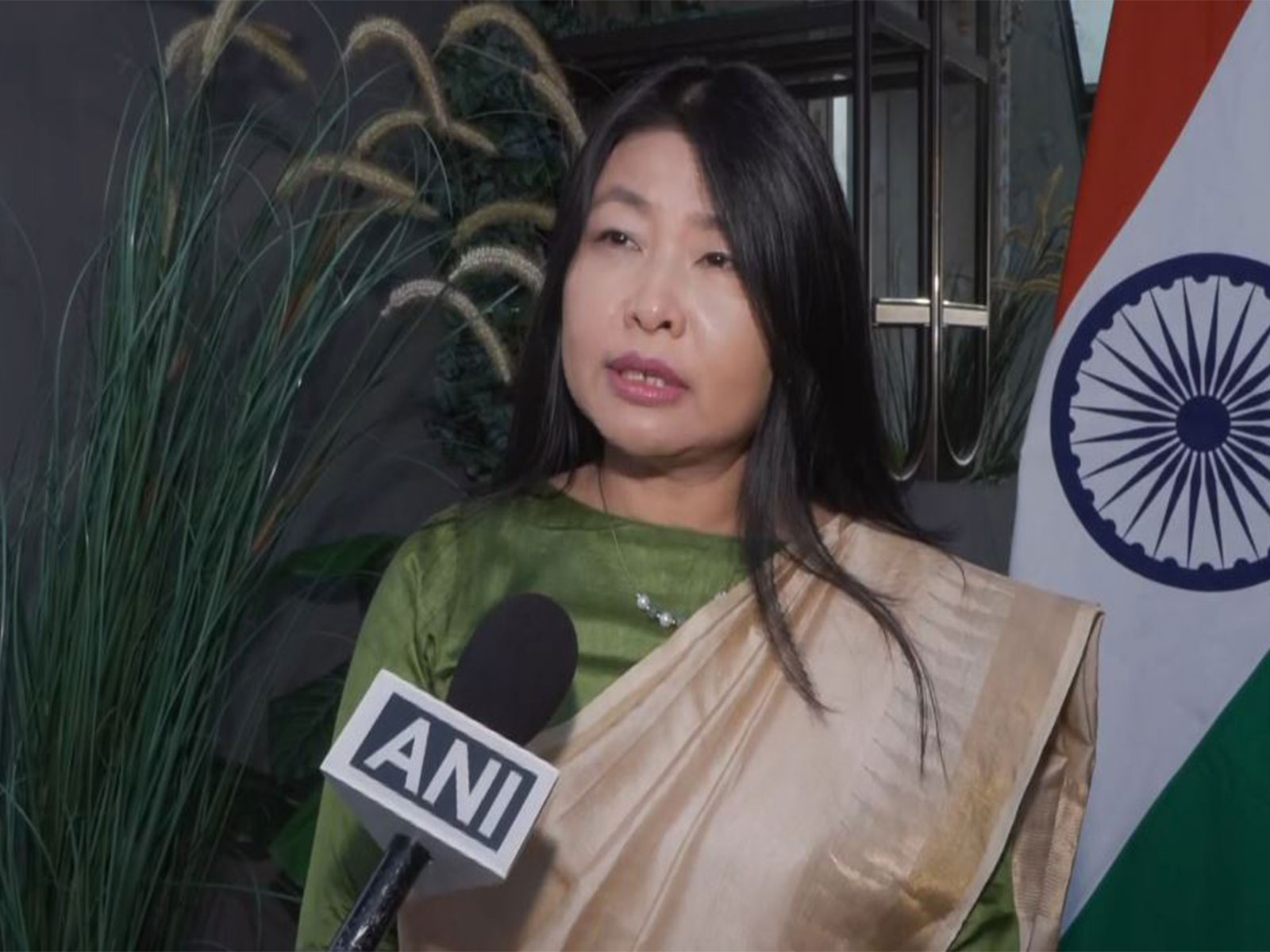 Indian Ambassador to Norway, Gloria Gangte (Photo/ANI)