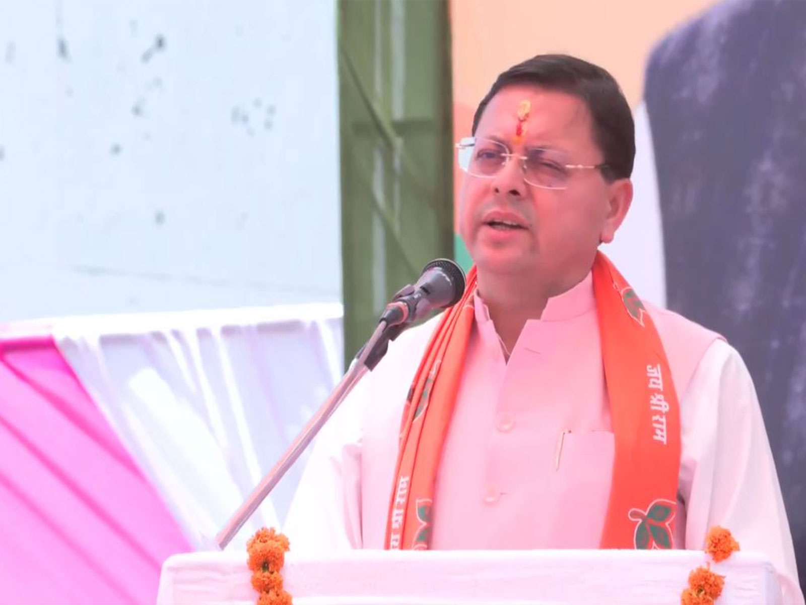  Uttarakhand Chief Minister Pushkar Singh Dhami (Photo/ANI)