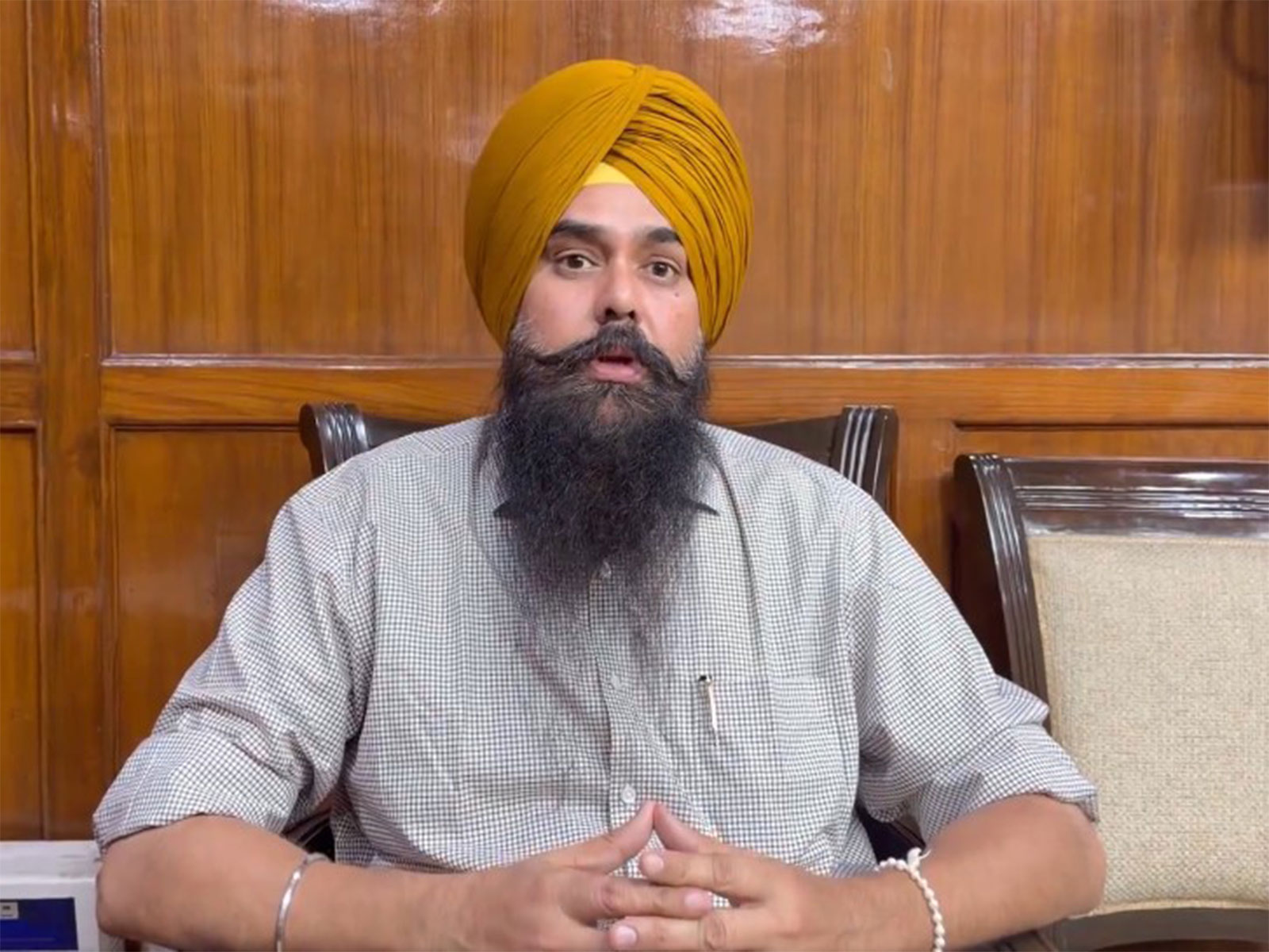 AAP MP Malvinder Singh Kang (Photo/X/@kang_malvinder)