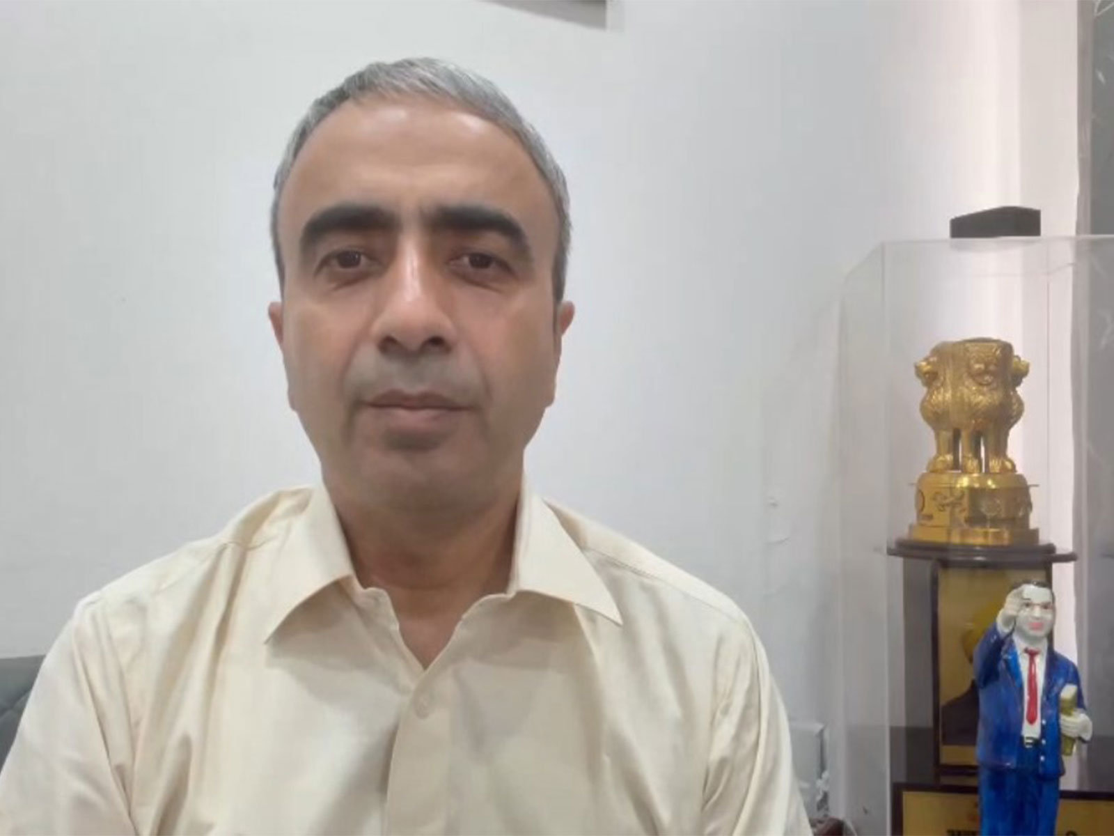 Aam Aadmi Party (AAP) National Media In-charge Anurag Dhanda (Photo/ANI)