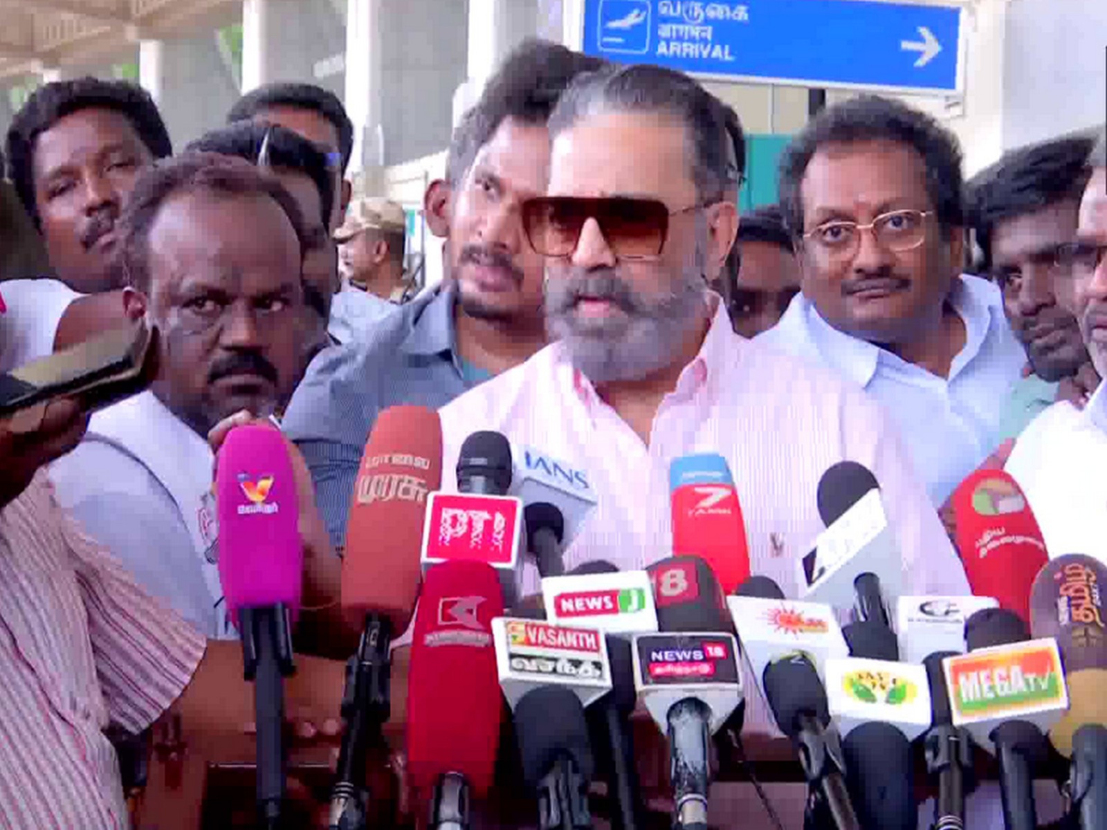 MNM president and Rajya Sabha MP Kamal Haasan (Photo/ANI)