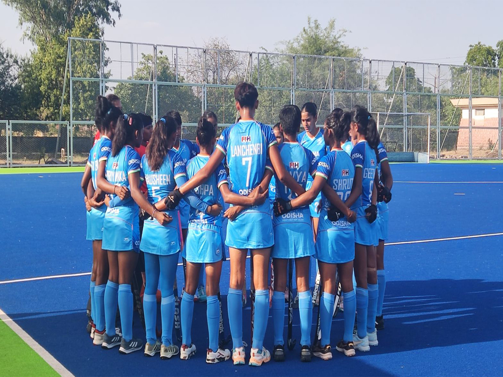 India U-18 Women team. (Photo/HI)