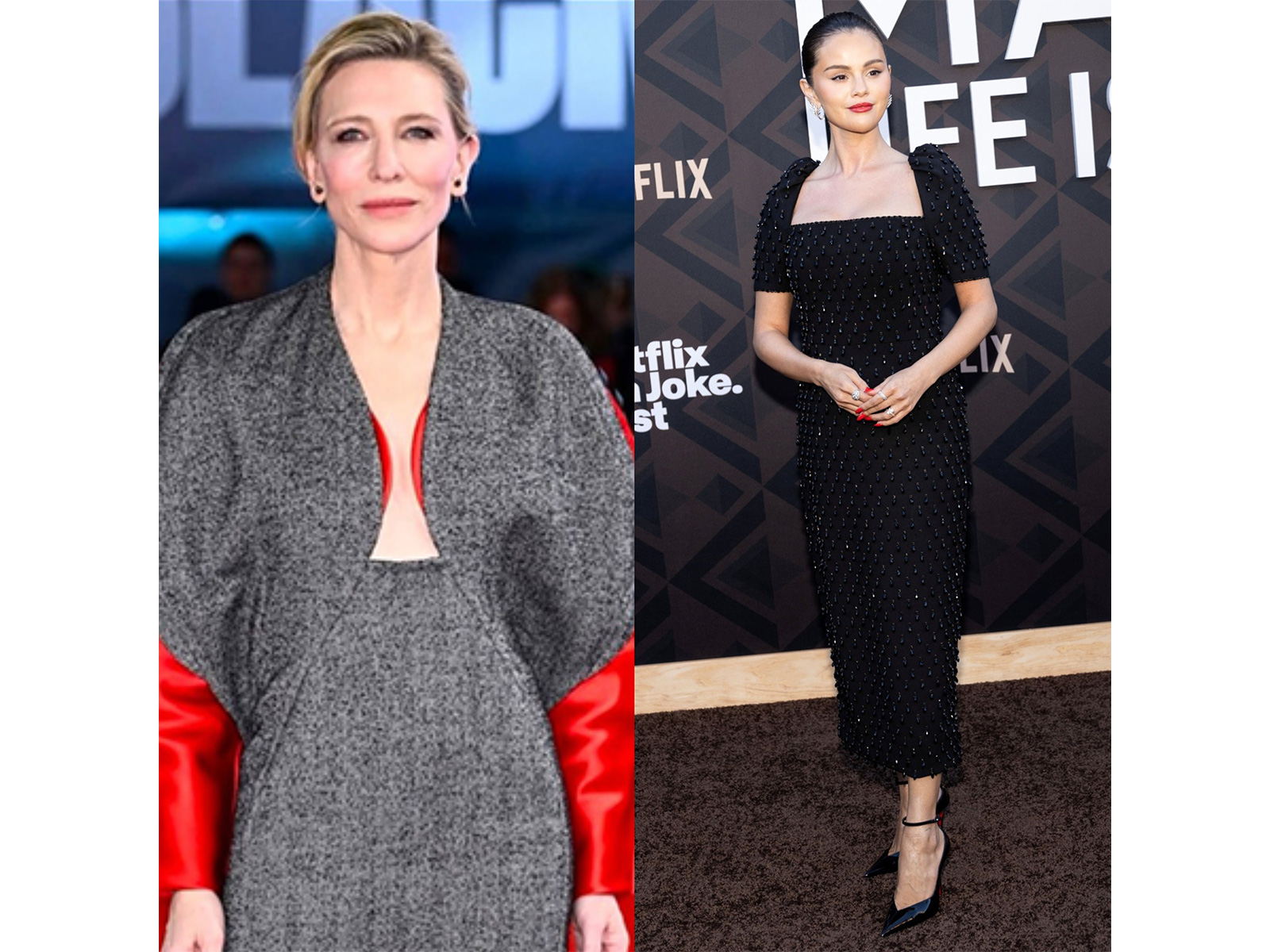 Cate Blanchett (Photo: Instagram/@cate_blanchettofficial) and Selena Gomez (Photo/Reuters)