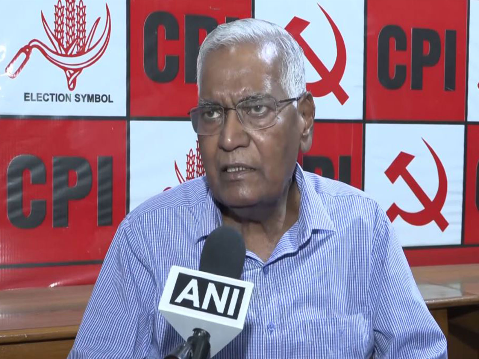 CPI General Secretary D. Raja (Photo/ANI)