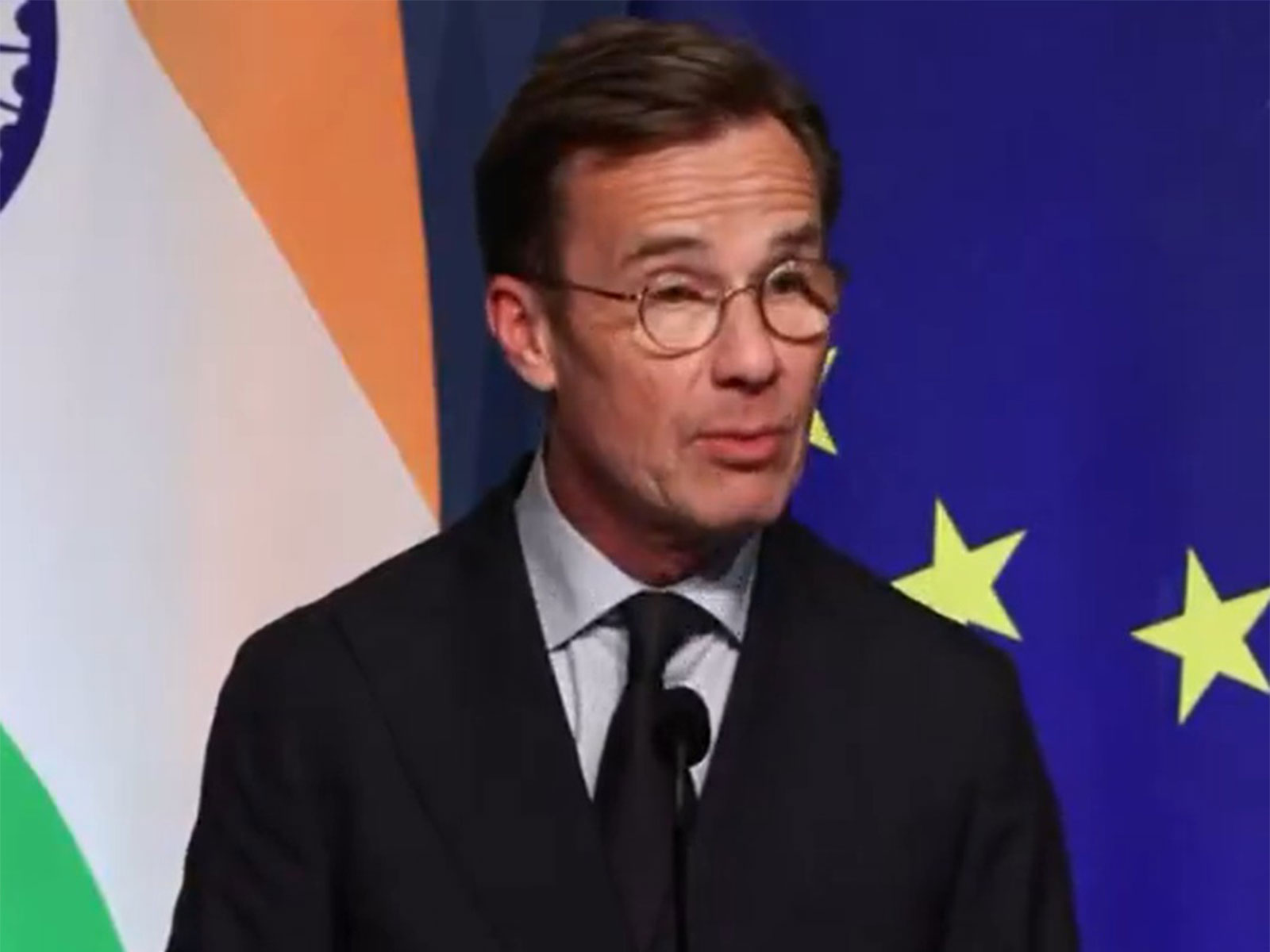 Swedish PM Ulf Kristersson (Photo/ANI)  