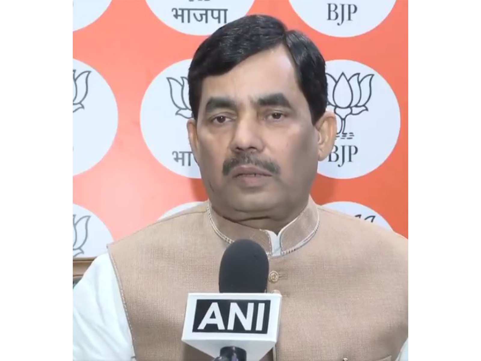 BJP leader Syed Shahnawaz Hussain (Photo/ANI)