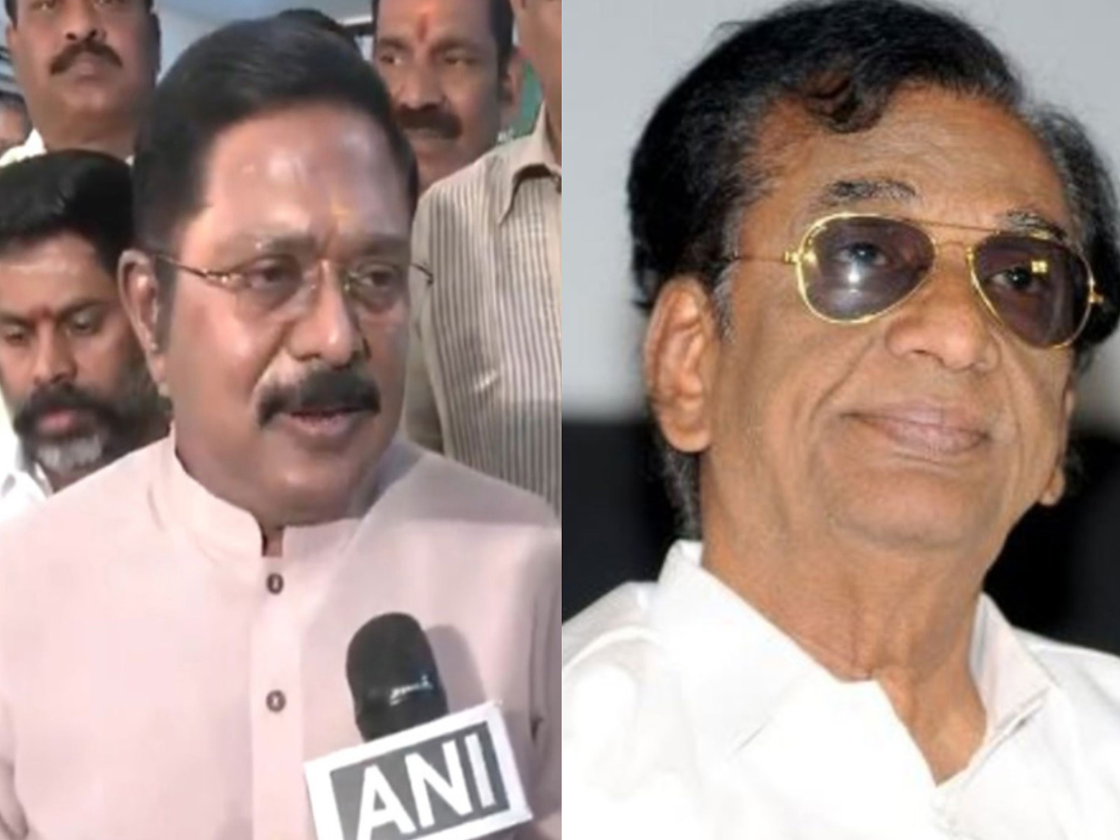 TTV Dhinakaran, K Rajan (Photo/X/@TTVDhinakaran,@khushsundar)