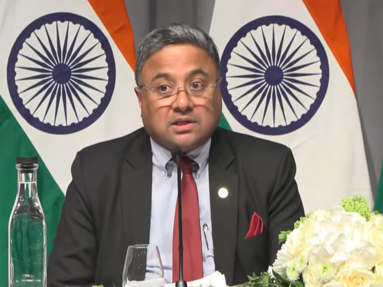 MEA Secretary (West) Sibi George (Photo/YouTube/MEA)