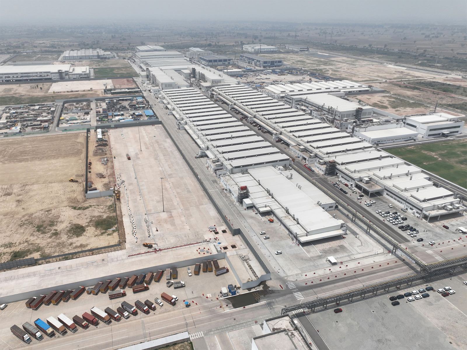 Aerial view of Maruti Suzuki's manufacturing facility in Kharkhoda, Haryana (Photo/@MarutiSuzuki)
