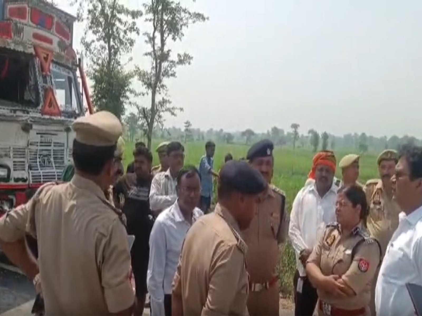 Visuals of the area (Photo/UP Police) 
